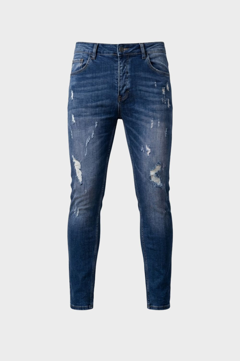 Herren Skinny Jeans Used-Distressed – Farb-Übersicht