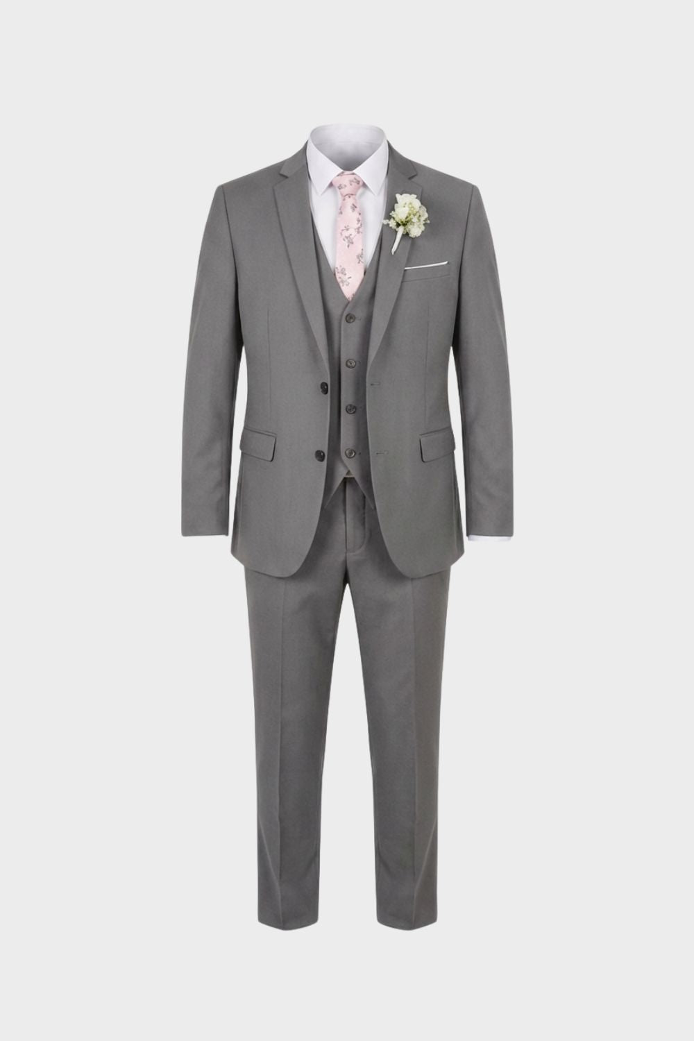Herren Hochzeitsanzug 3-teilig Slim Weste – Größentabelle