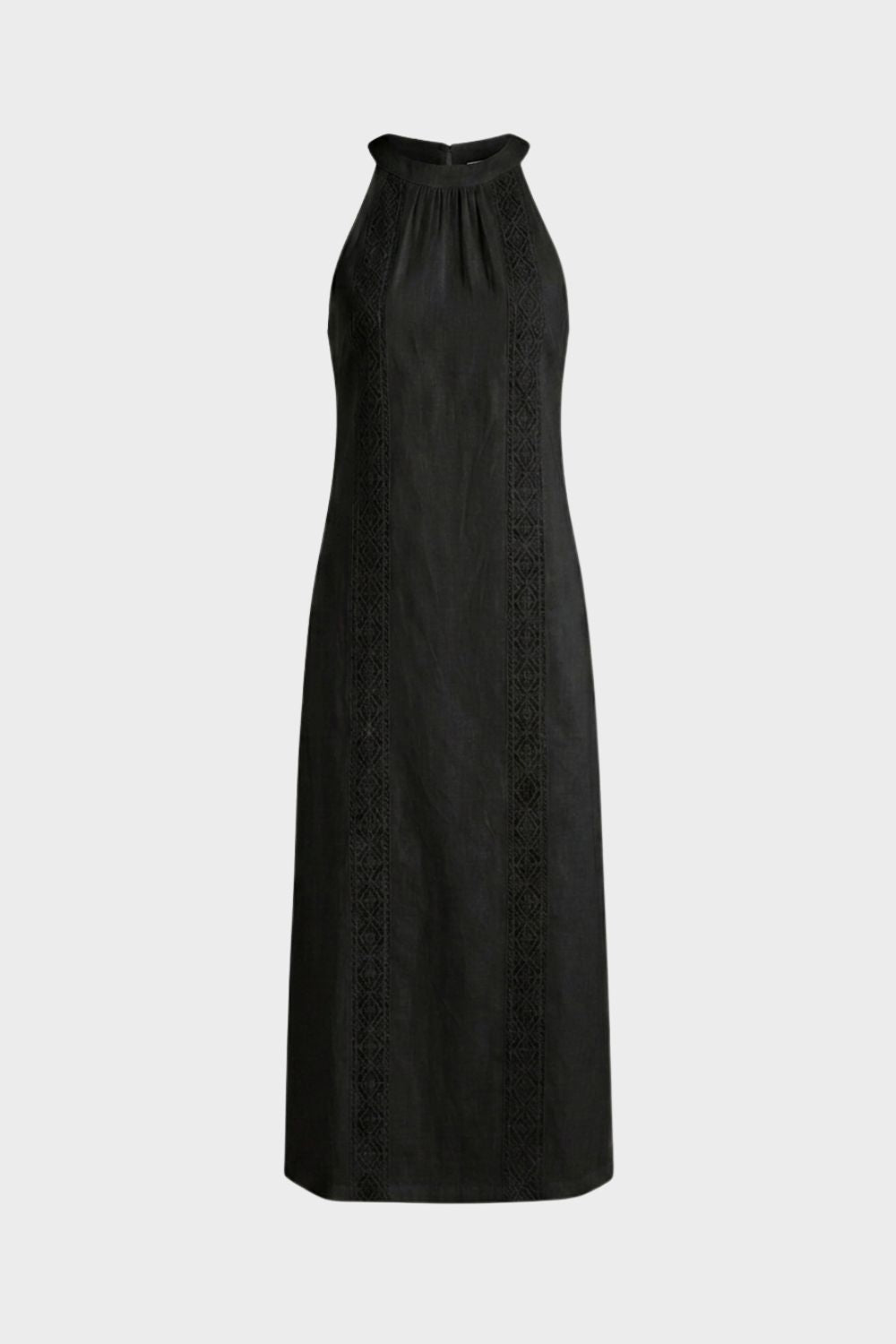 Damen Maxikleid Mock-Neck ärmellos – Größentabelle