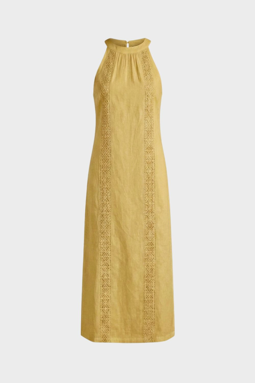 Damen Maxikleid Mock-Neck ärmellos – Farb-Übersicht