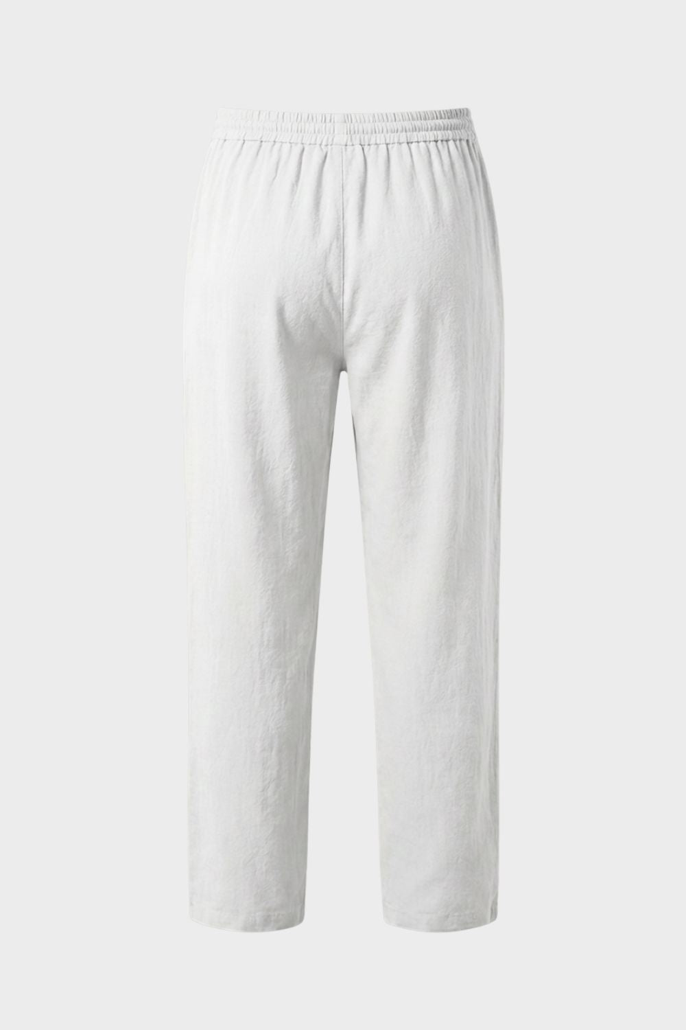 Herren Leinen-Hose Kordelzug – Detail-Ansicht