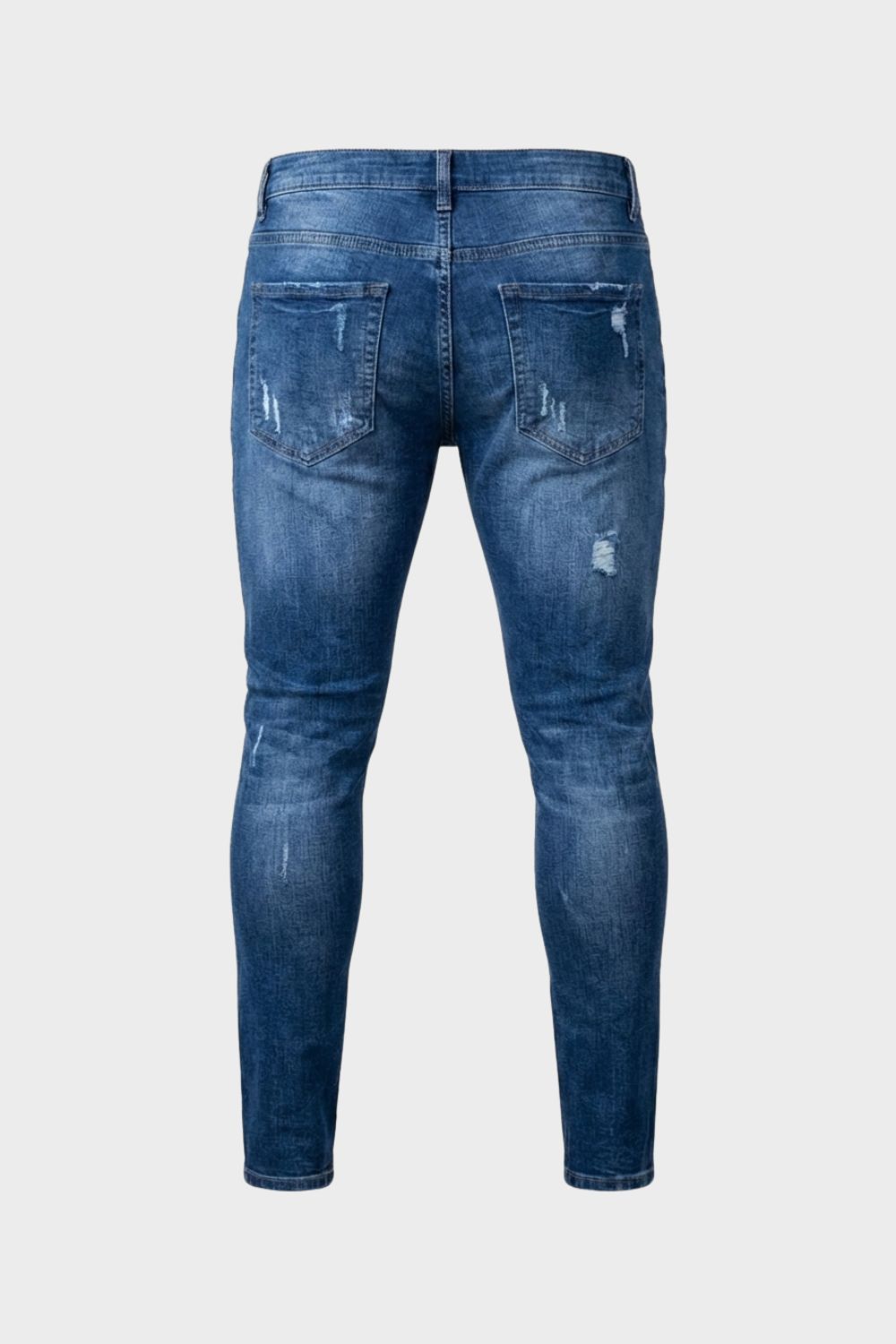 Herren Skinny Jeans Used-Distressed – Detail-Ansicht