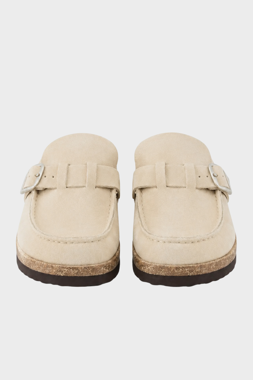 Damen Mules – Klassische Clogs mit Korksohle