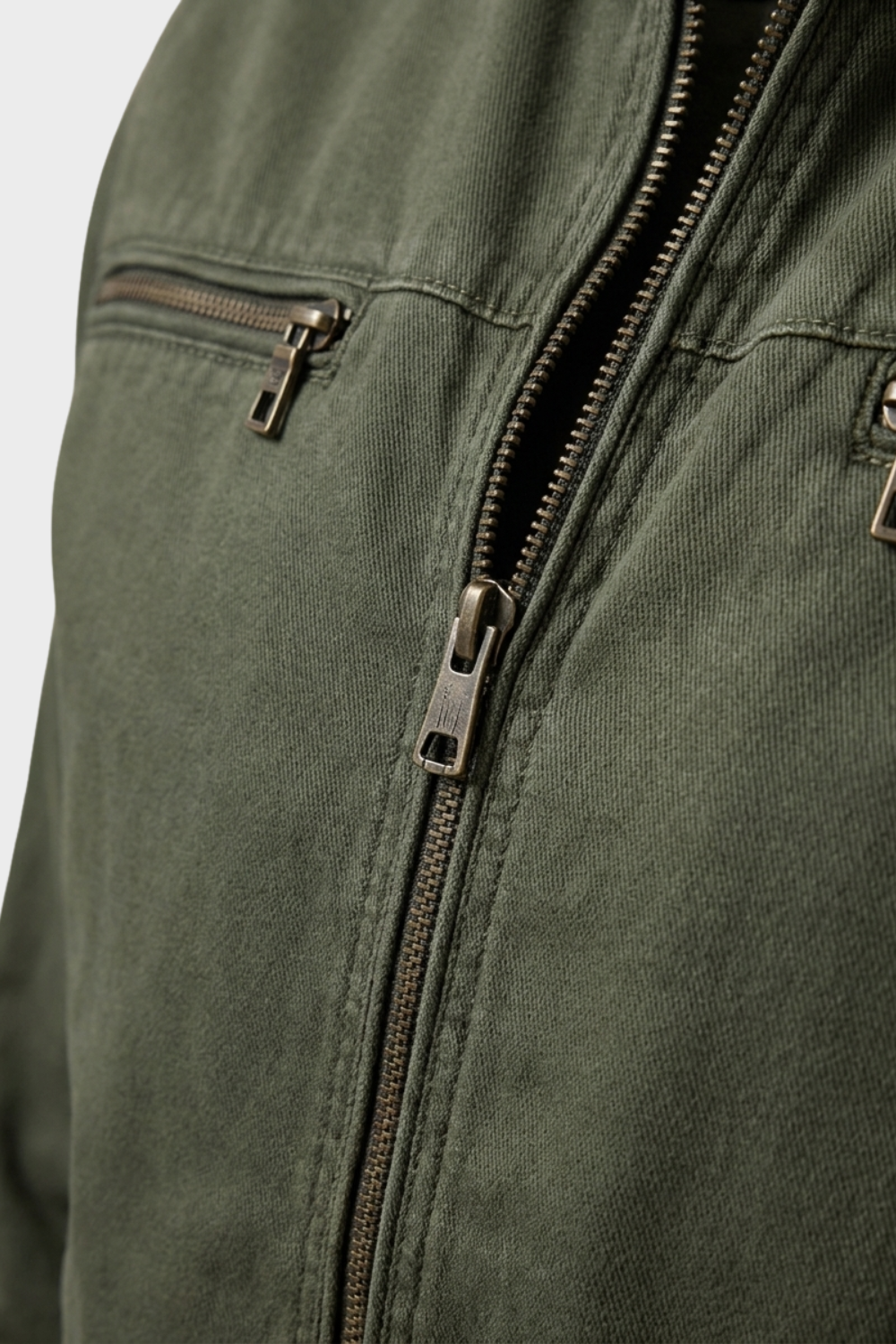 Herren Marion Casual Jacke Baumwolle – Profil-Ansicht