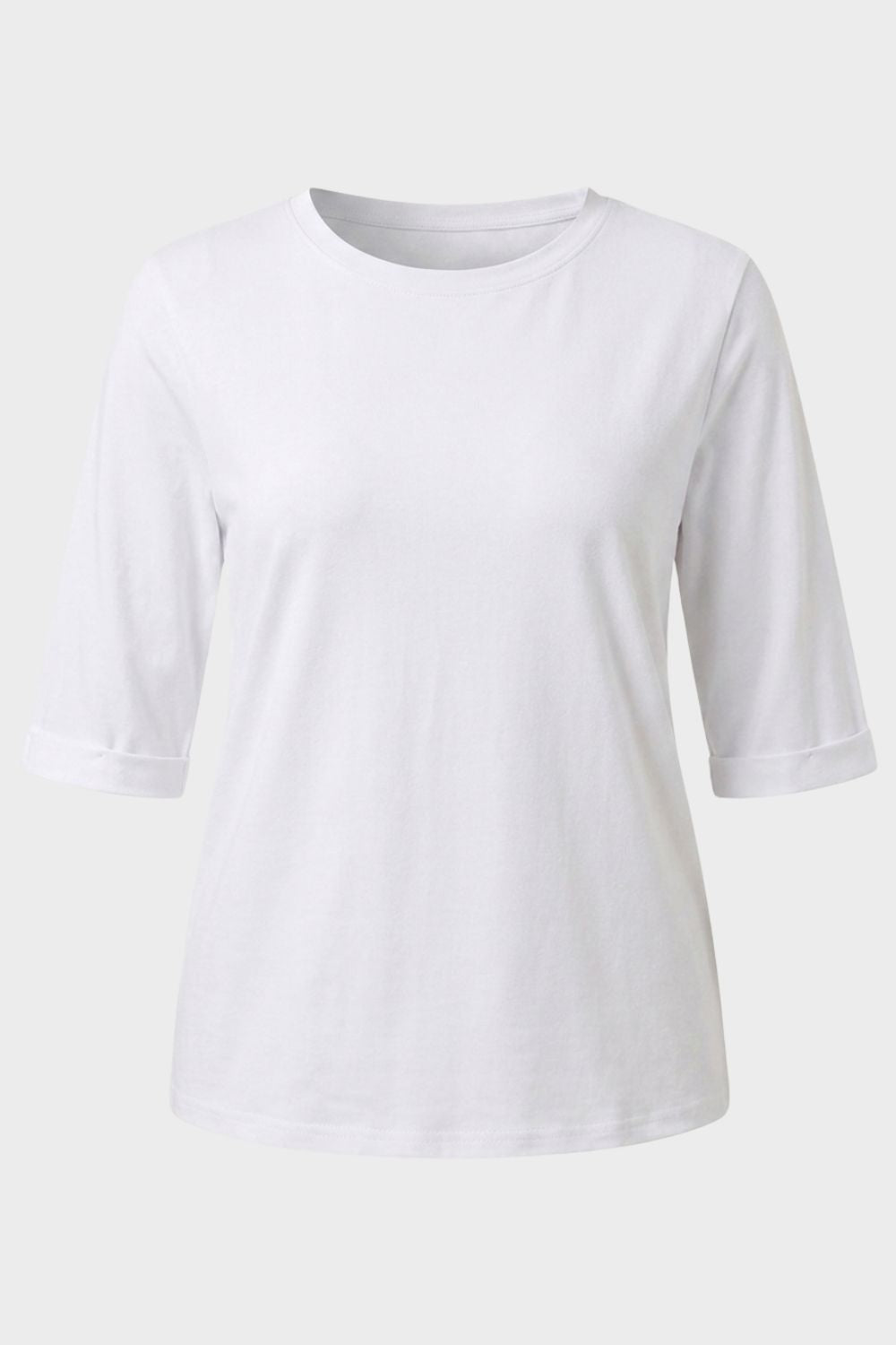Damen Basic-T-Shirt Rundhals Kurzarm – Farb-Übersicht