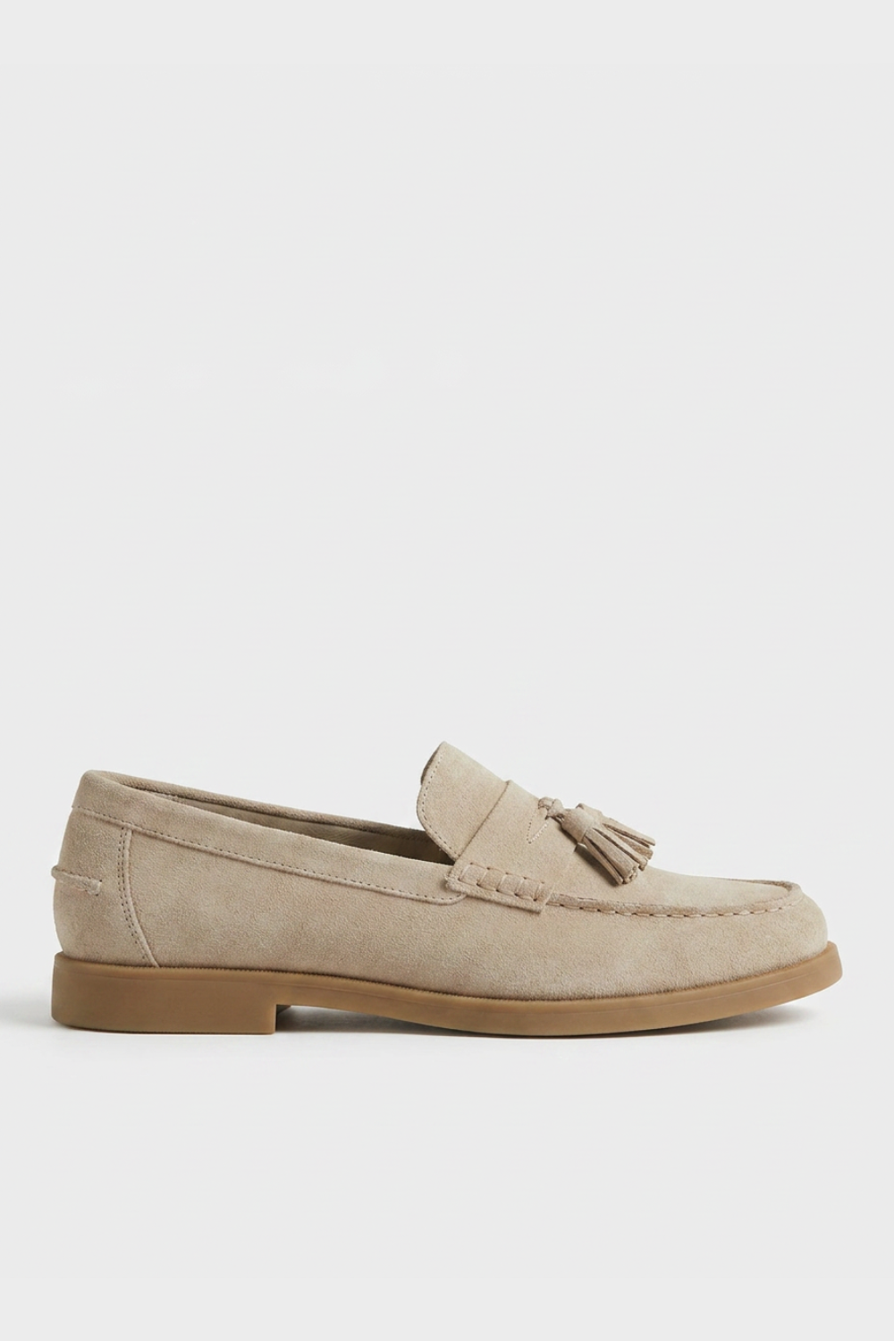 Herren Tassel-Loafer Slip-On Wildleder – Detail-Ansicht