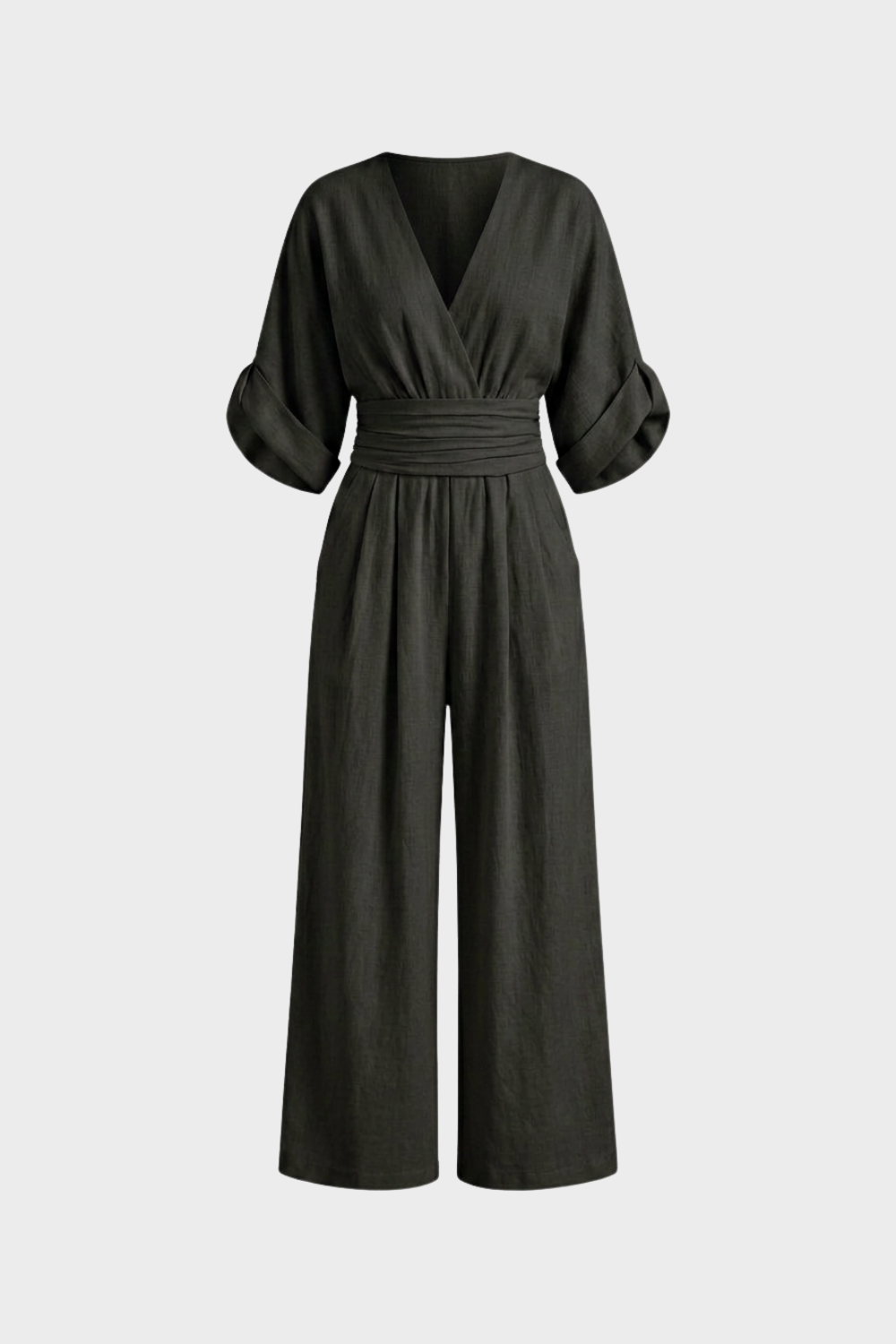 Luftiger Sommer Jumpsuit mit Taillenbund