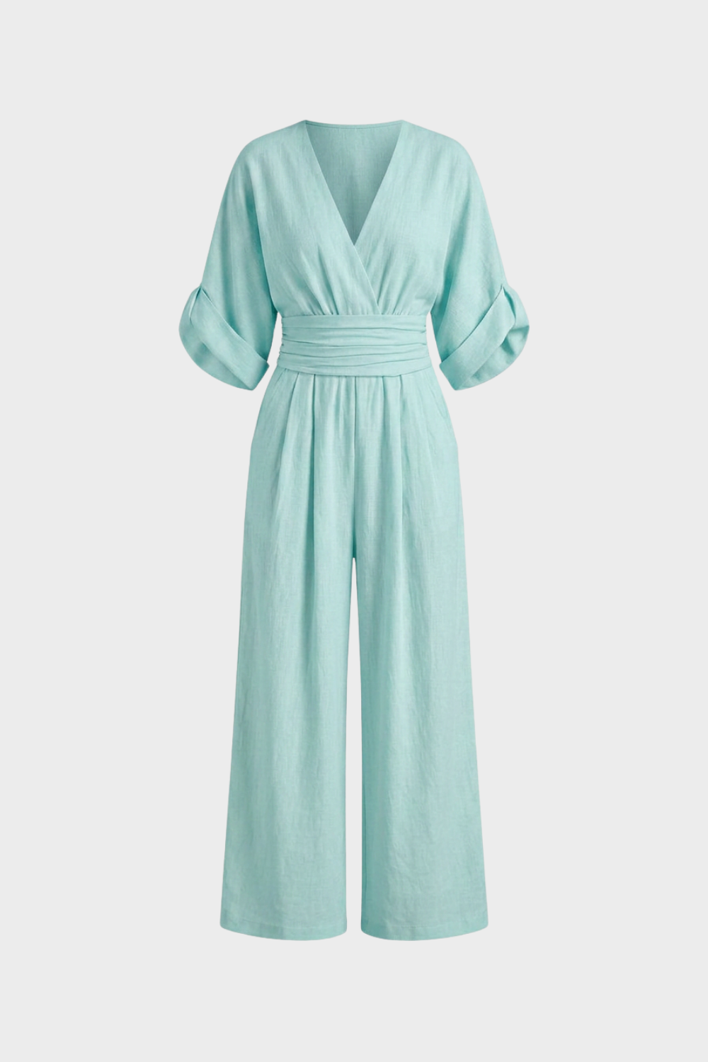Luftiger Sommer Jumpsuit mit Taillenbund