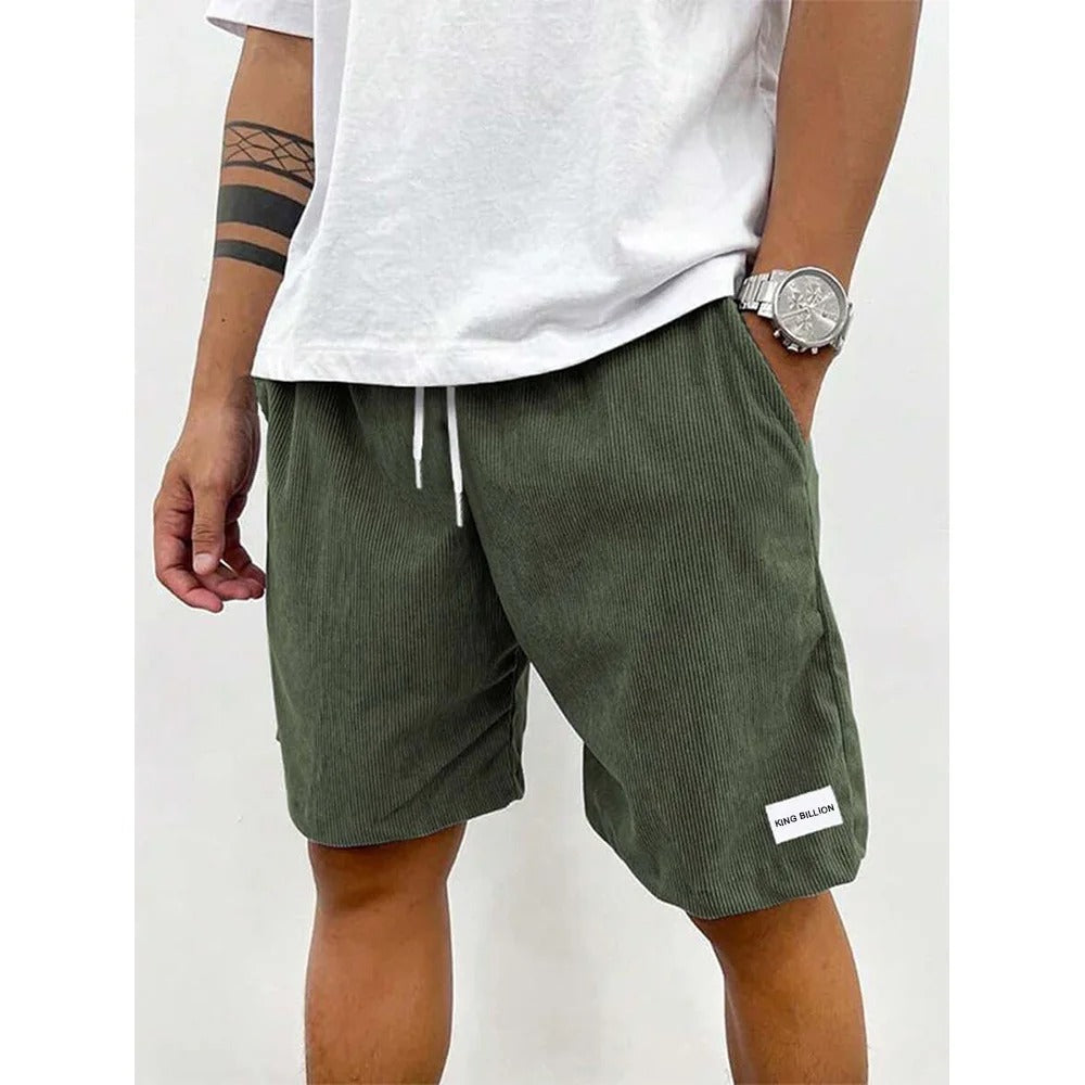Herren Bermuda Comfort-Shorts Tunnelzug – Sicht von oben