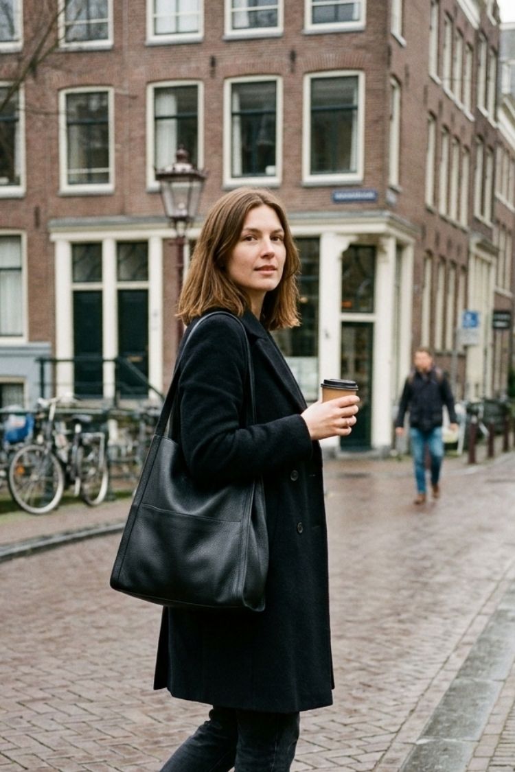 Damen Schultertasche | Breiter Träger