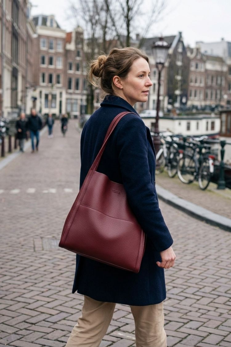 Damen Schultertasche | Breiter Träger