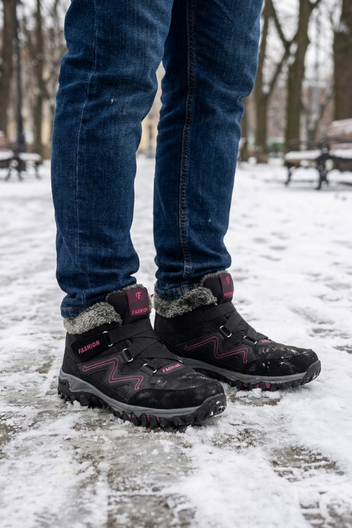 Damen Winterboots | Klettverschluss