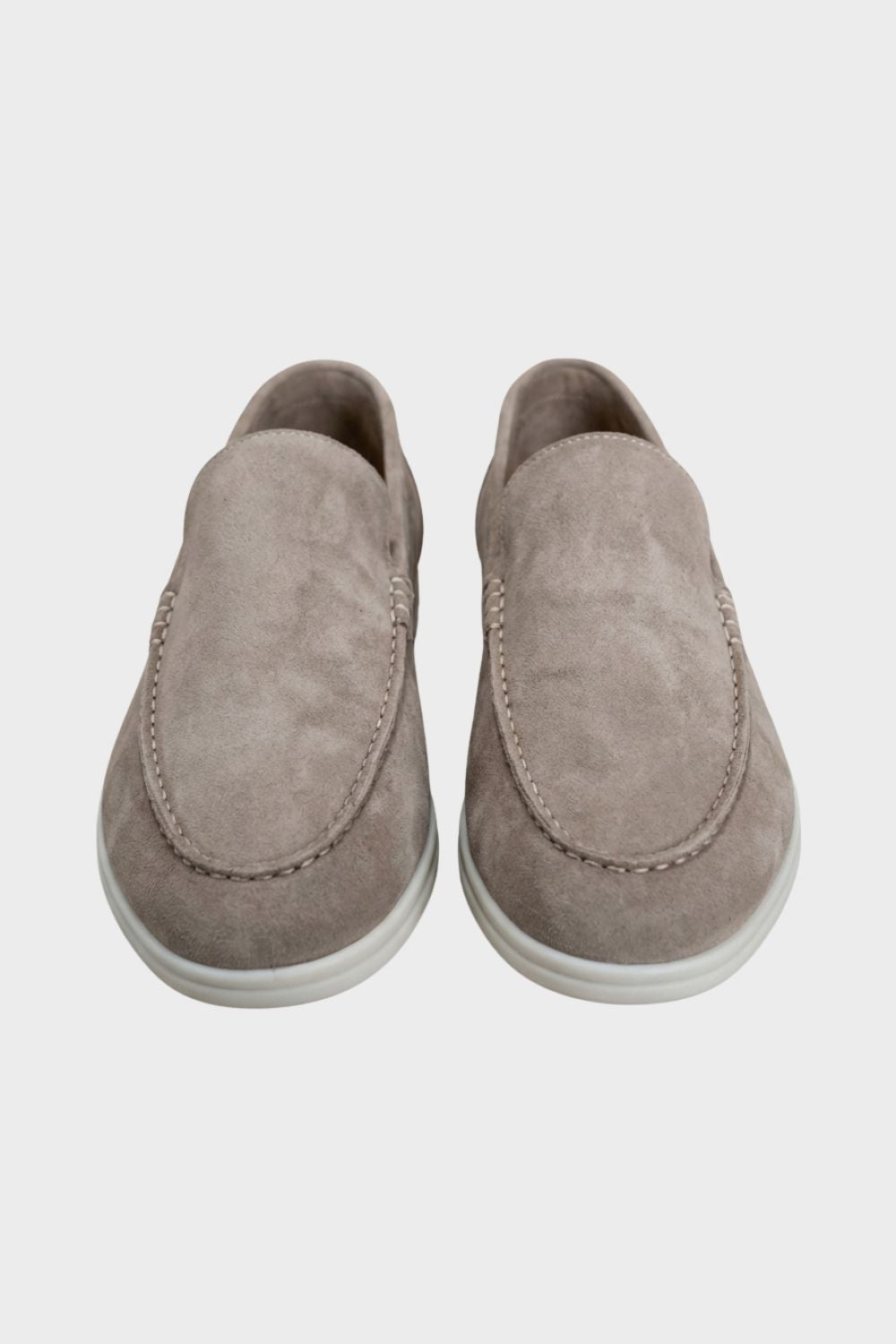 Herren Slip-On Schlupfschuhe Wildleder Memory-Foam – Hauptansicht