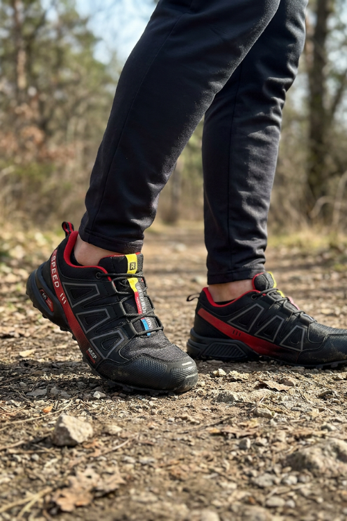 Herren Outdoor-Sneaker | Schnürdesign