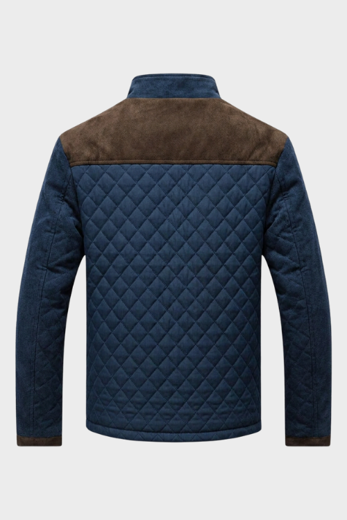 Herren Steppjacke | Kontrastdetails