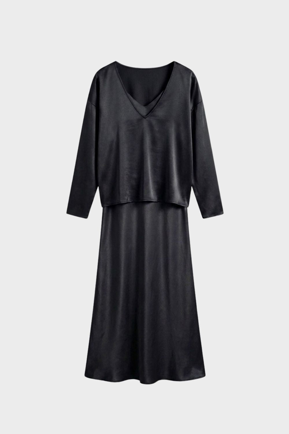 Damen Midi Twin-Set - Strick