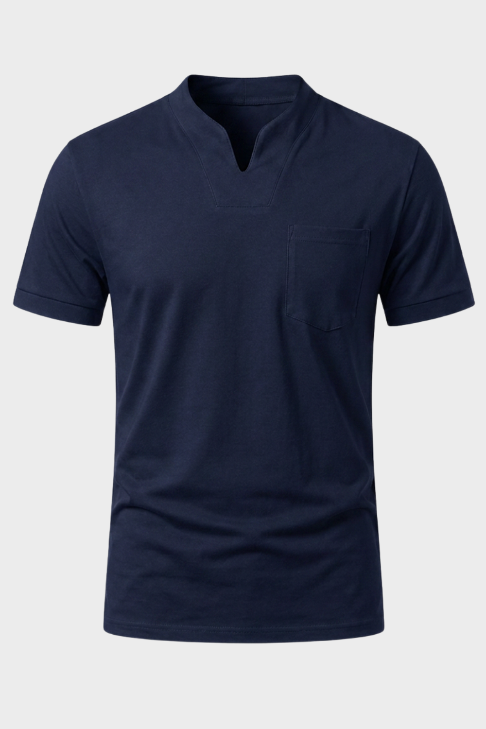 Herren Polo-Shirt Spread-Kragen | 3-Knopf