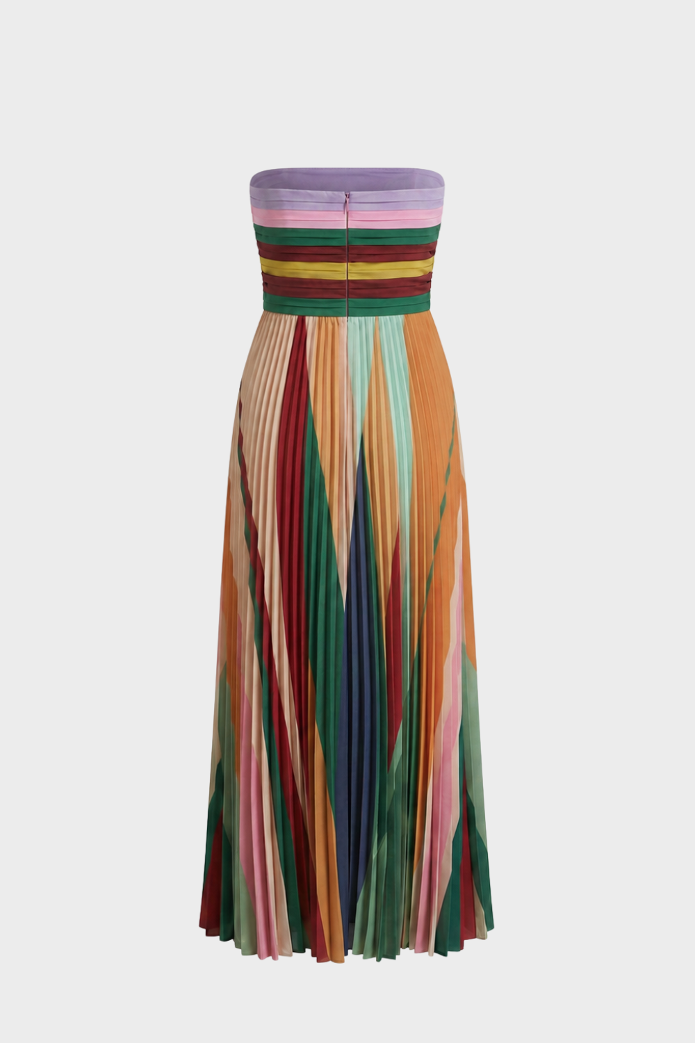 Damen Festkleid Maxi - Aquarellprint