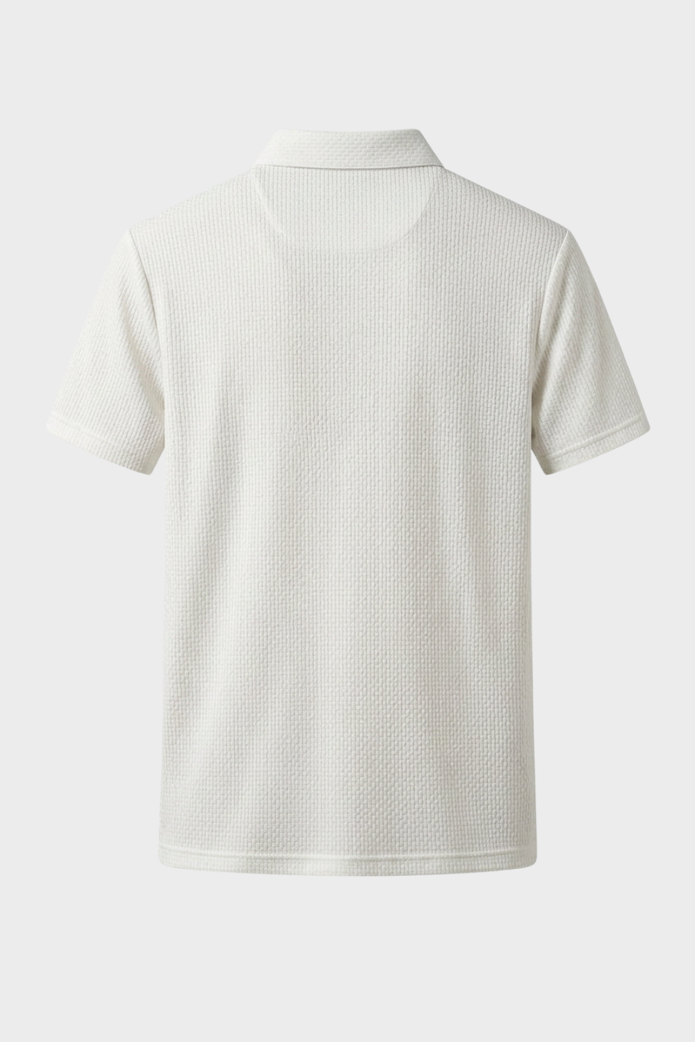 Herren Casual Polo – Strukturierter Stoff