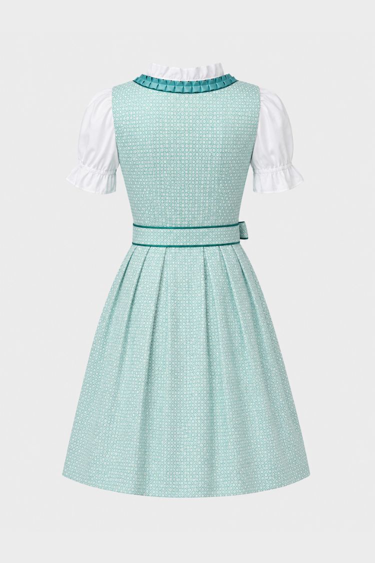 Damen Dirndlkleid | Schnürmieder & Ausgestellter Rock