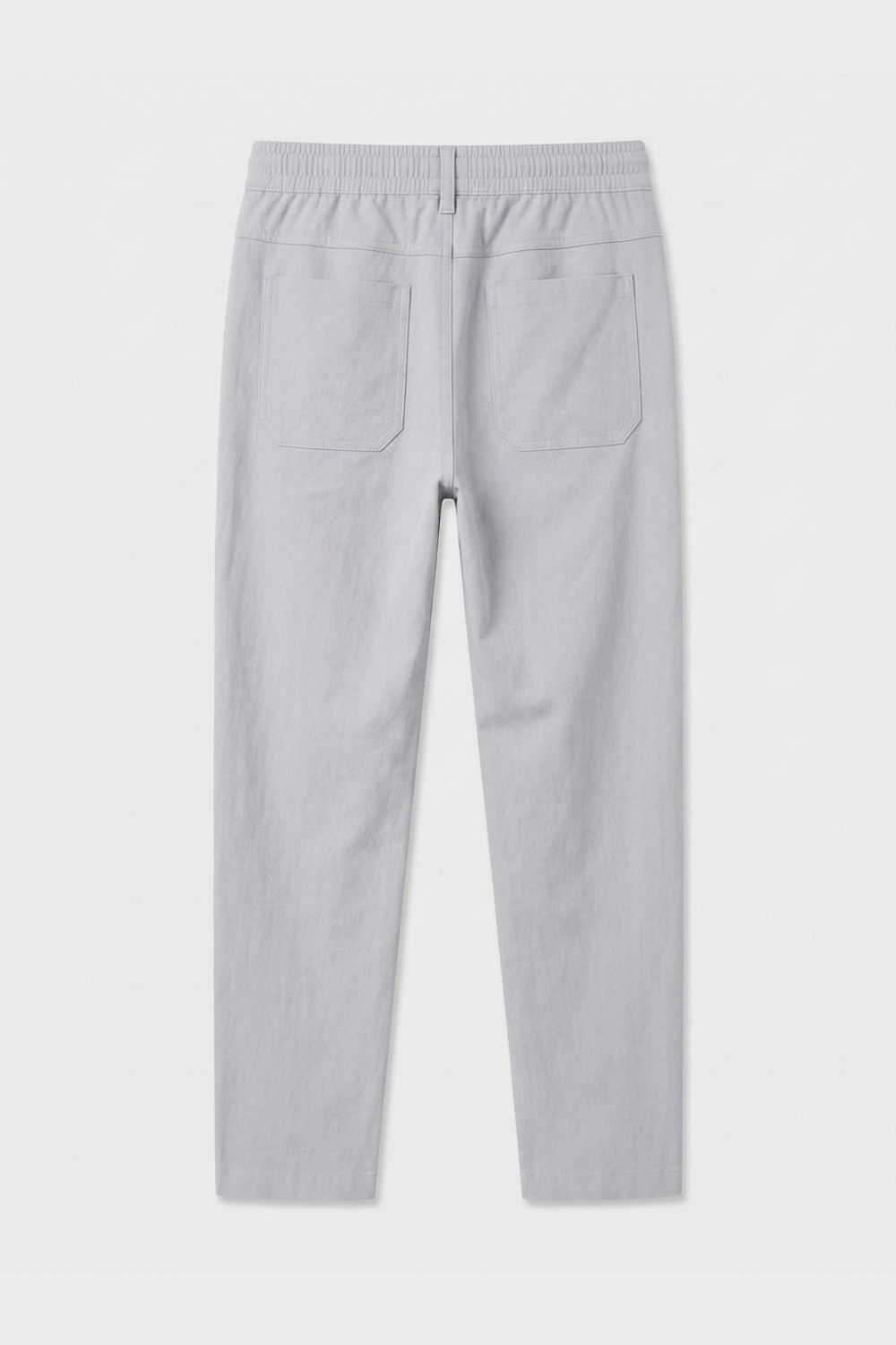 Herren Seitentaschen Bügelfalte Slim-Fit Hose
