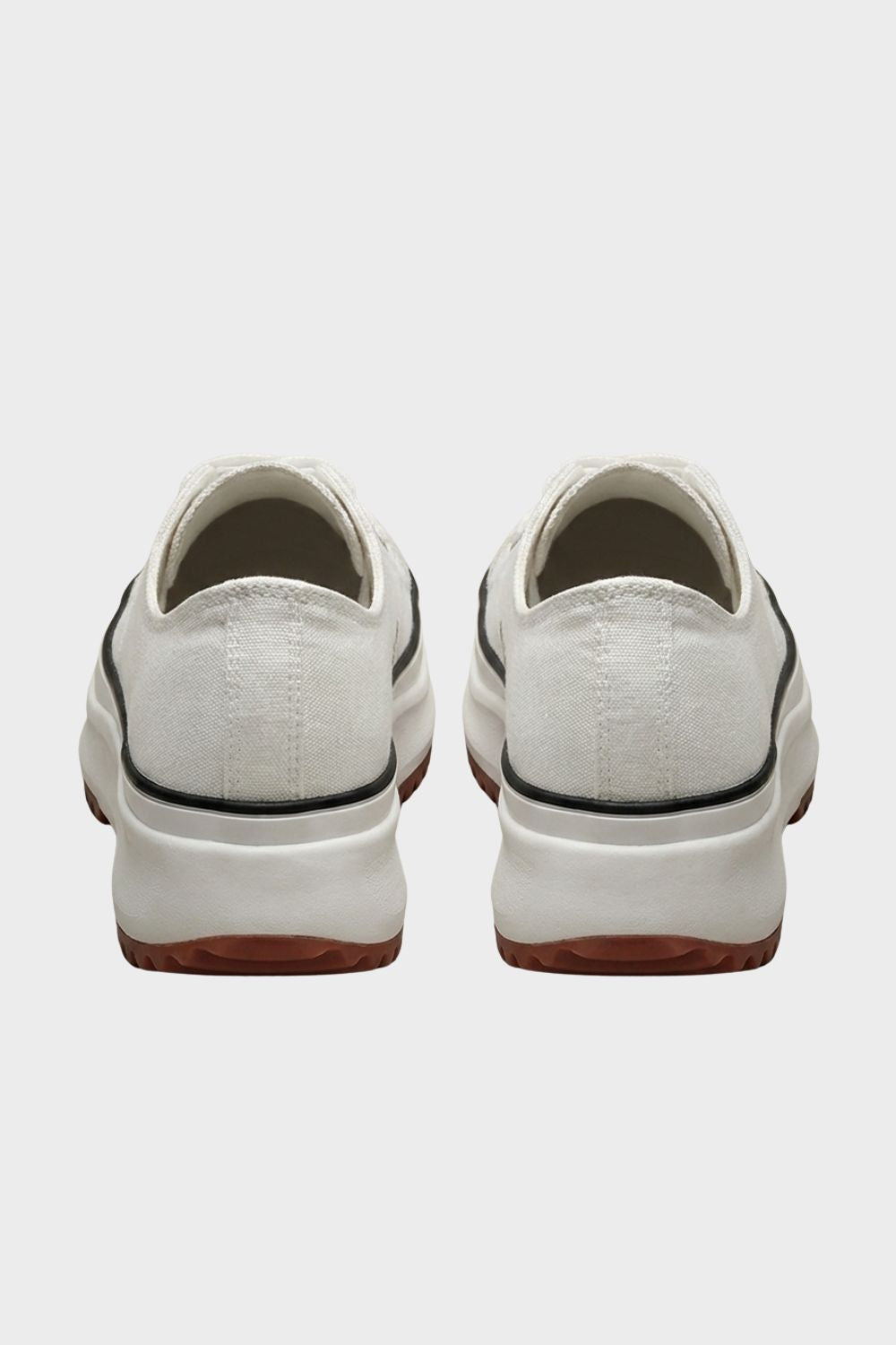 Damen Gummikappe Schnürung Low Sneaker