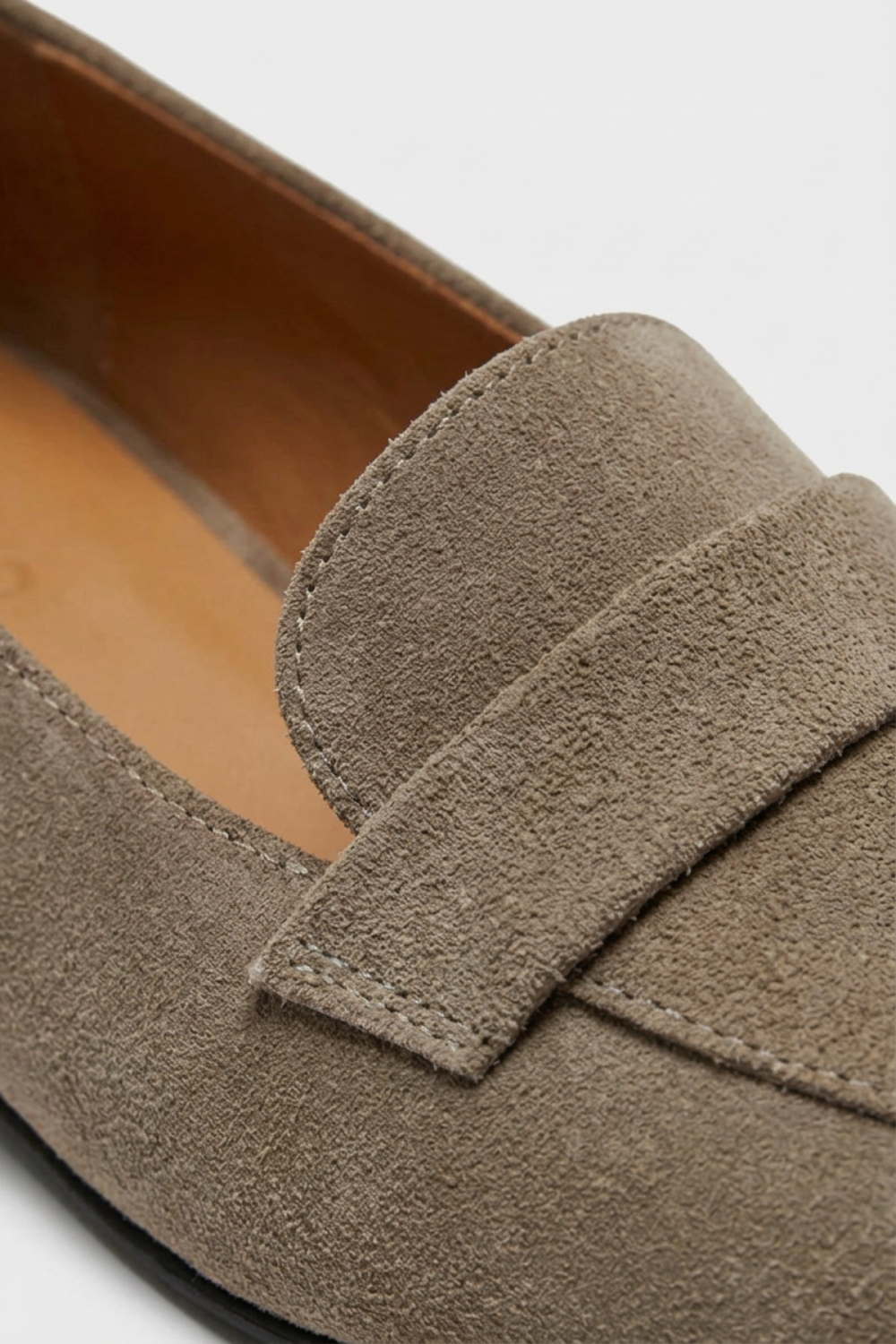 Damen Wildleder-Loafer - Slip-On