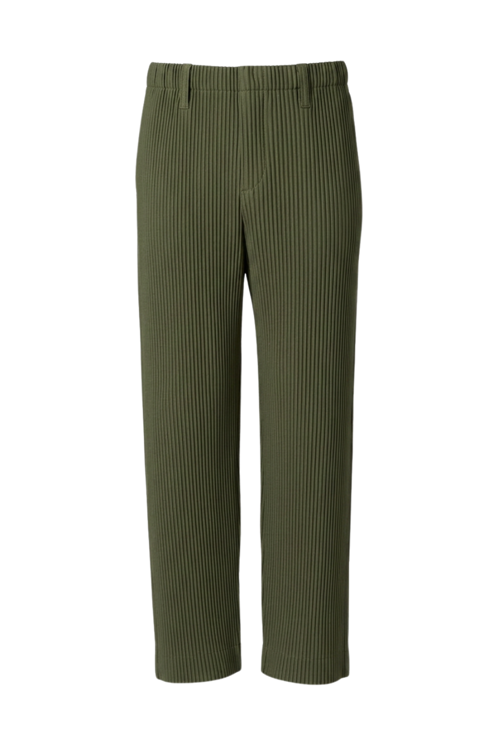 Herren Gummibund Stoffhose Rippstruktur