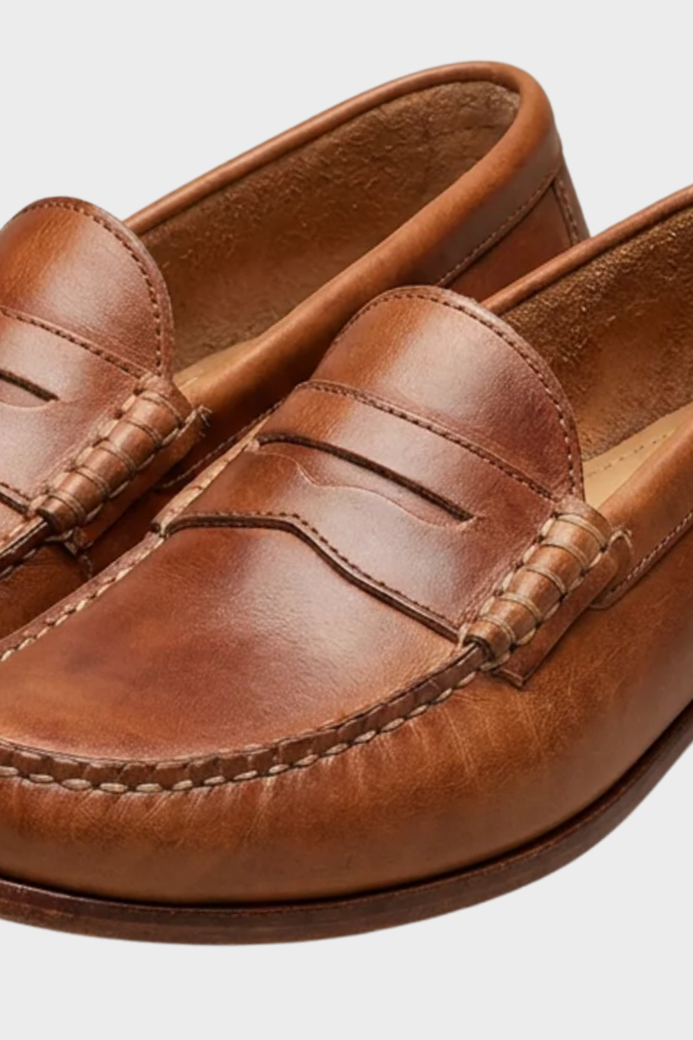 Damen Penny-Loafer - Vollleder