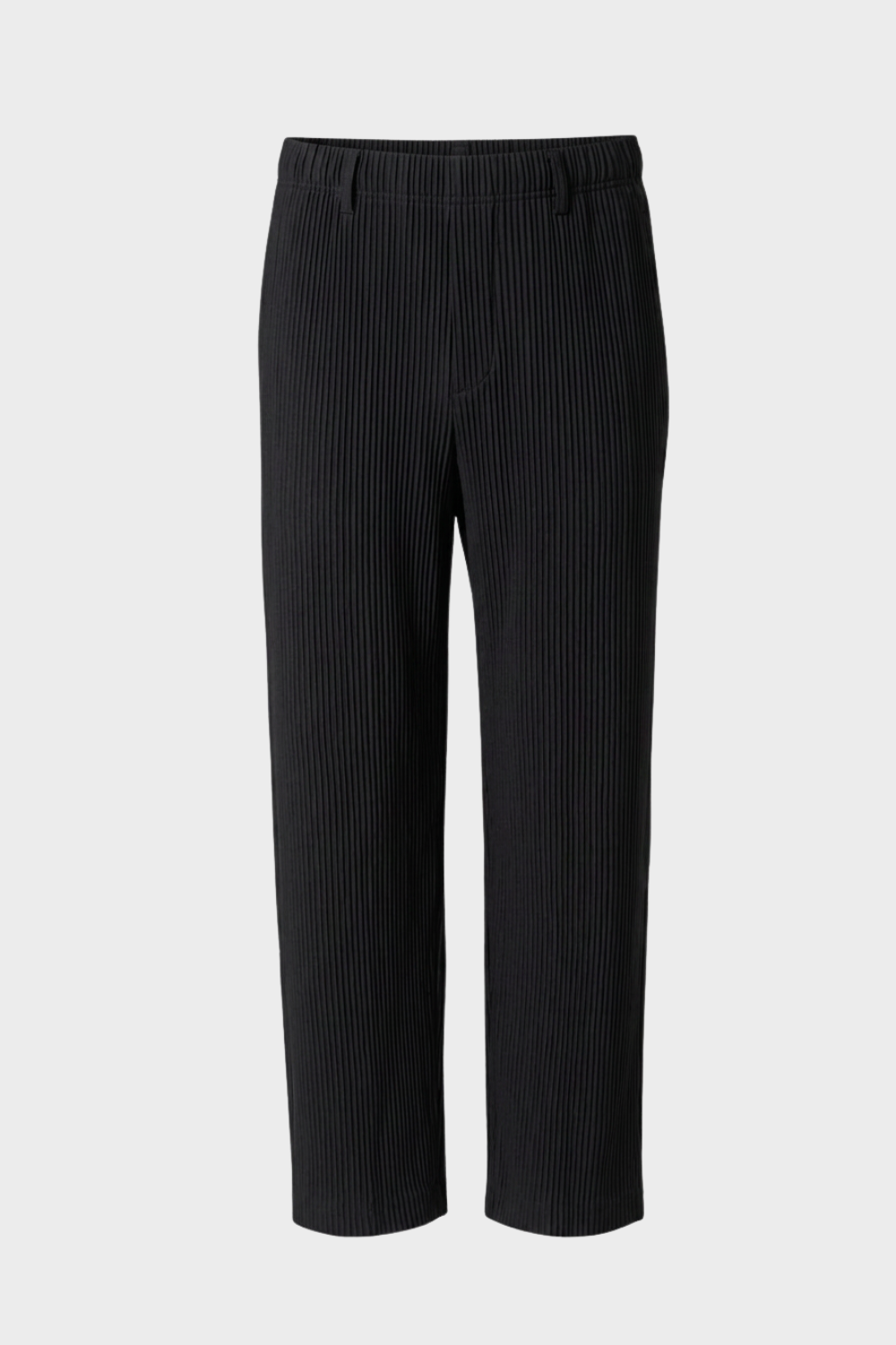 Herren Gummibund Stoffhose Rippstruktur