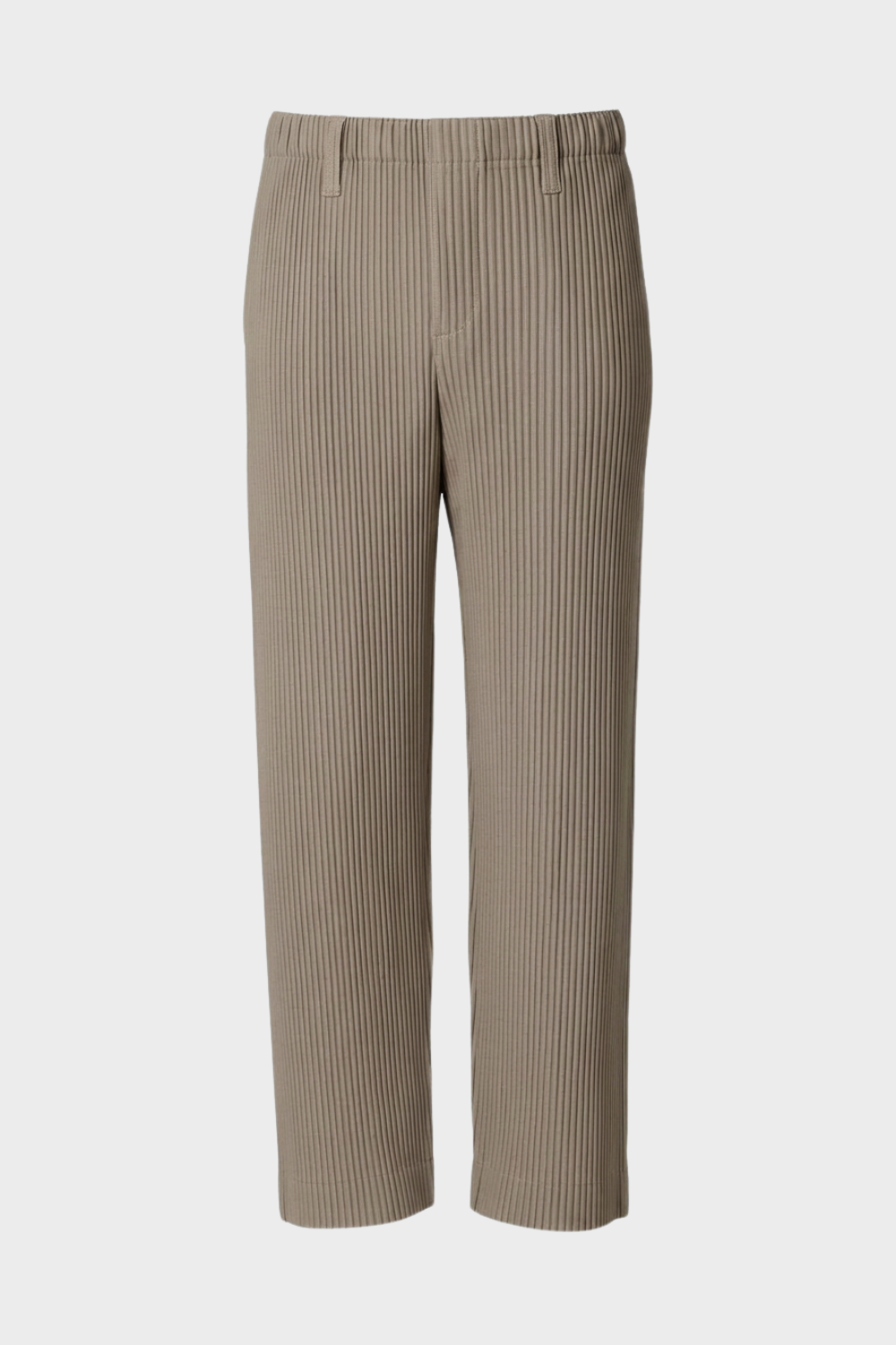 Herren Gummibund Stoffhose Rippstruktur
