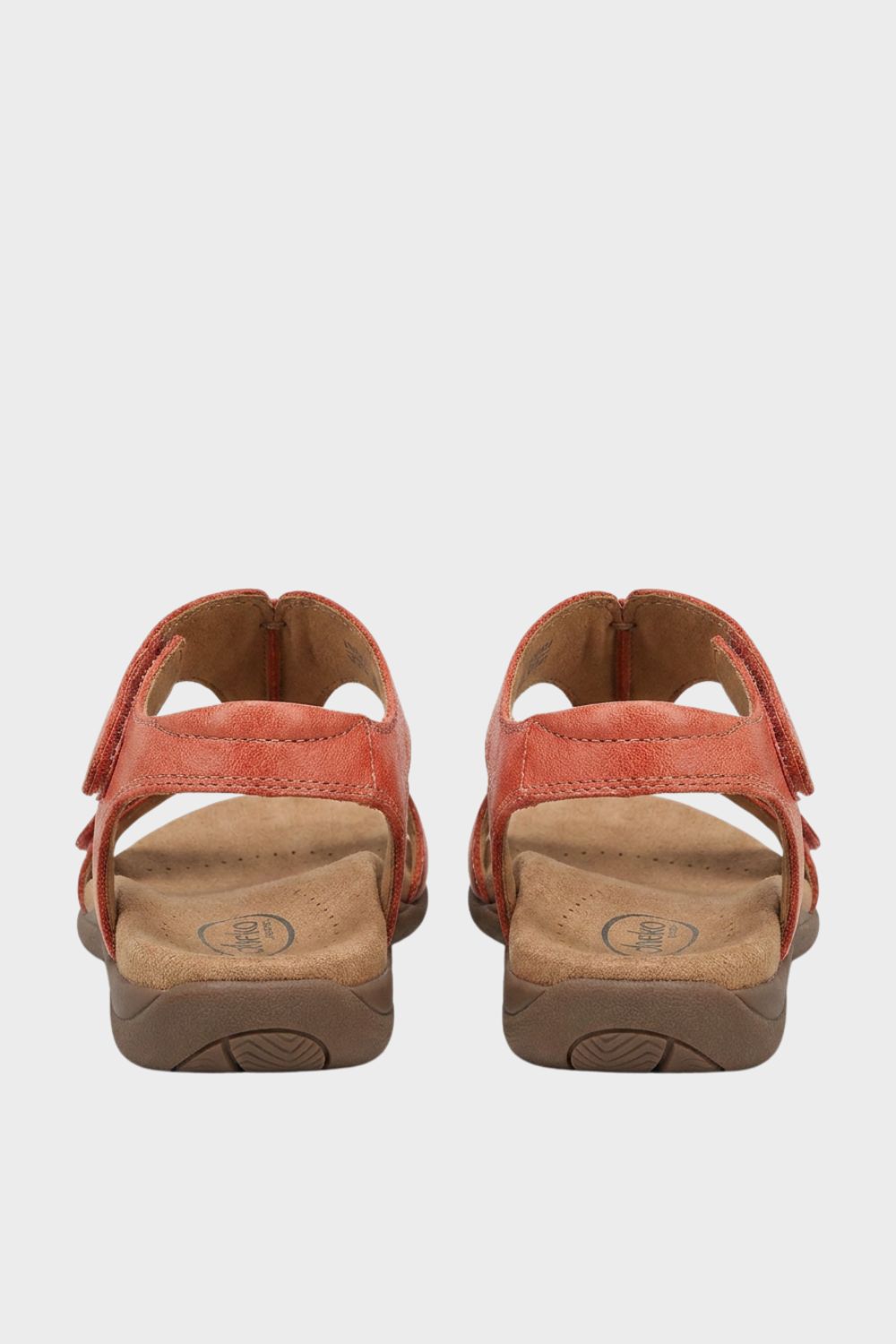 Damen Komfort Sandalen T-Riemen Klett – Profil-Ansicht