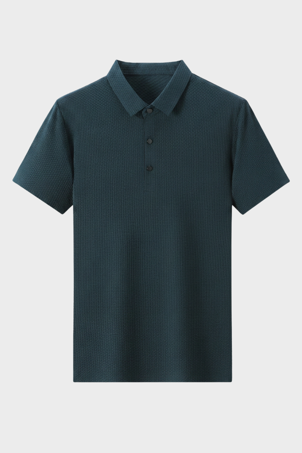 Herren Casual Polo – Strukturierter Stoff