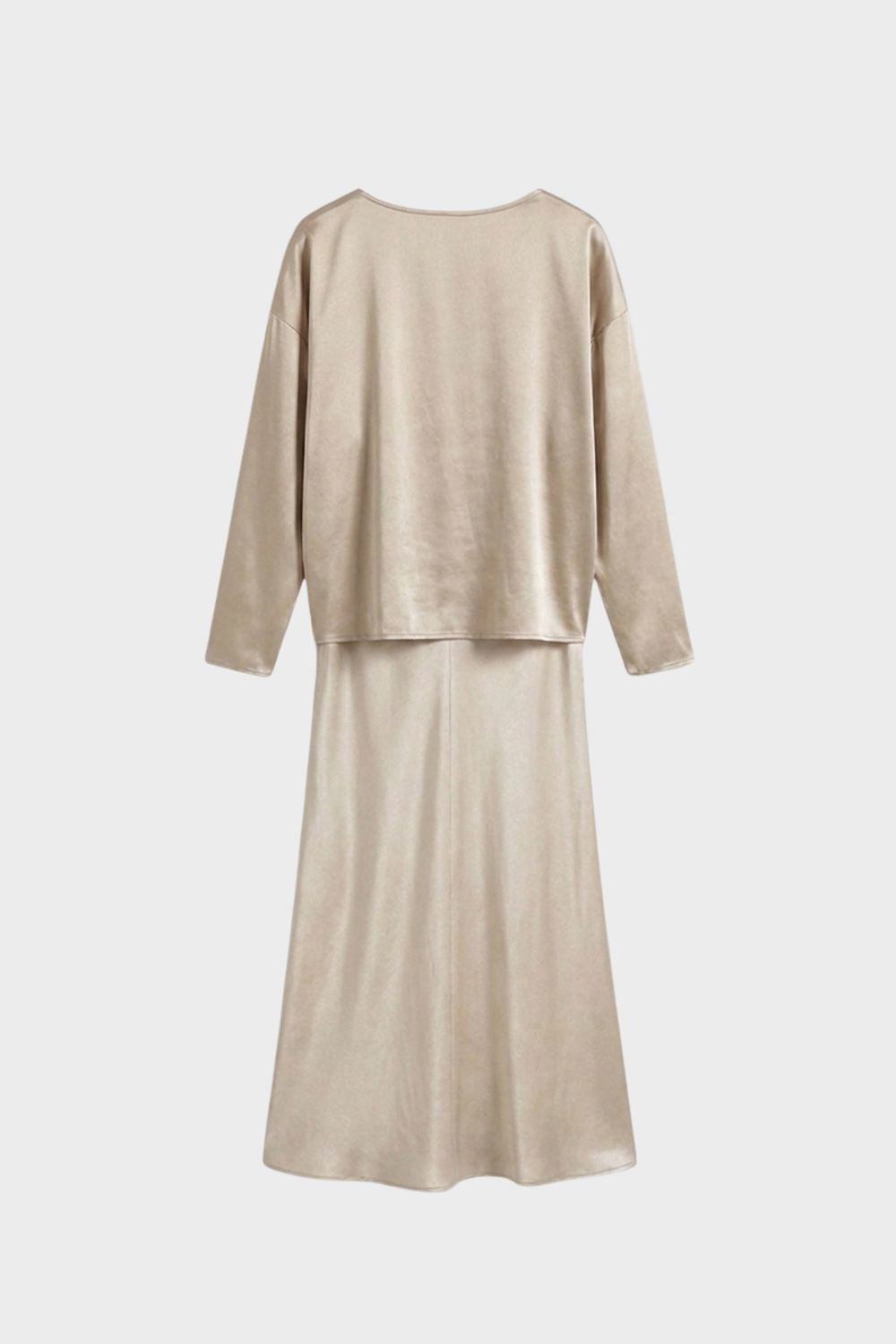 Damen Midi Twin-Set - Strick