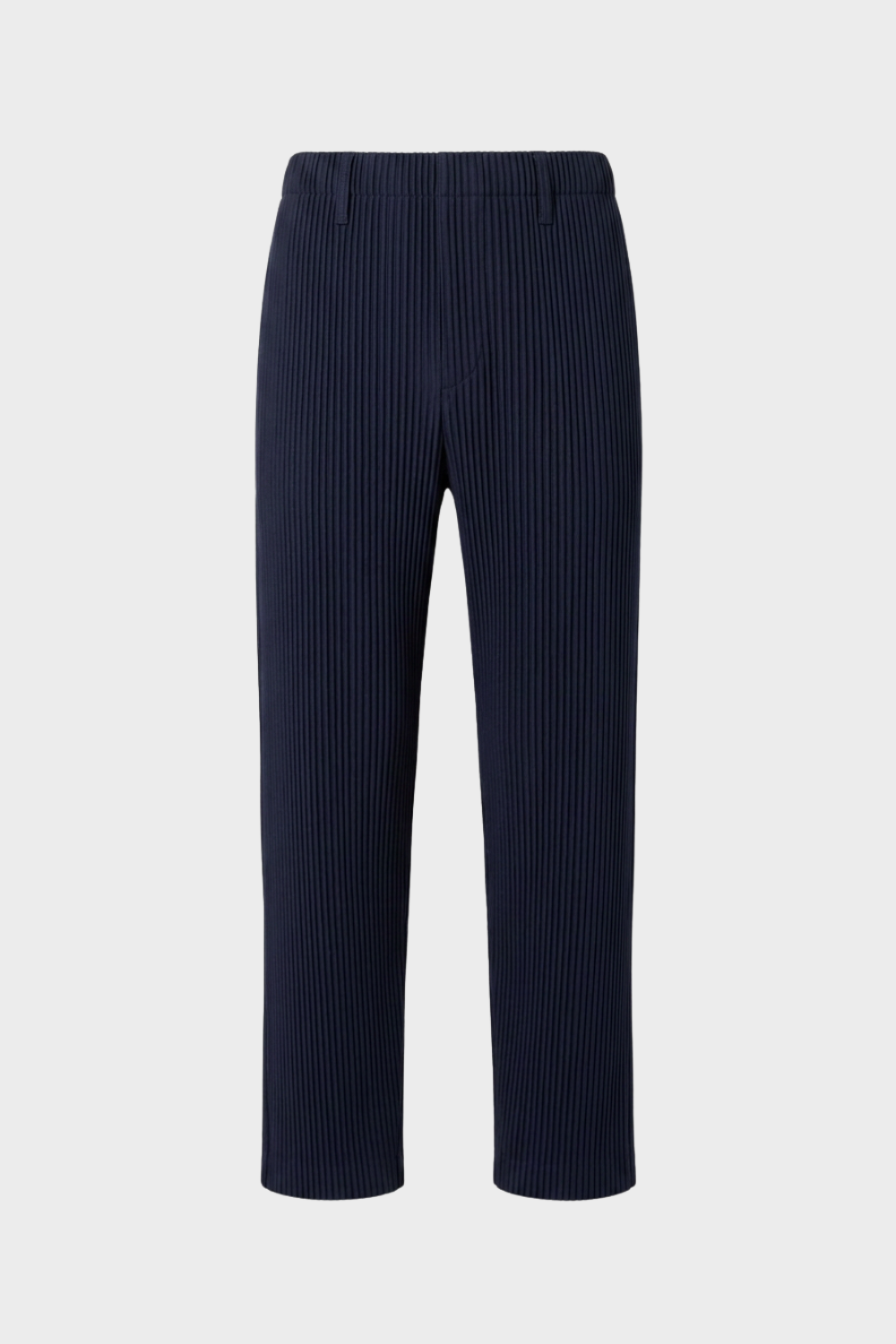 Herren Gummibund Stoffhose Rippstruktur