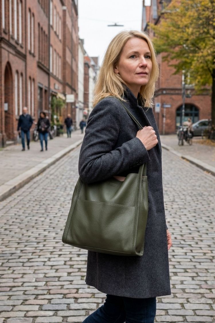 Damen Schultertasche | Breiter Träger