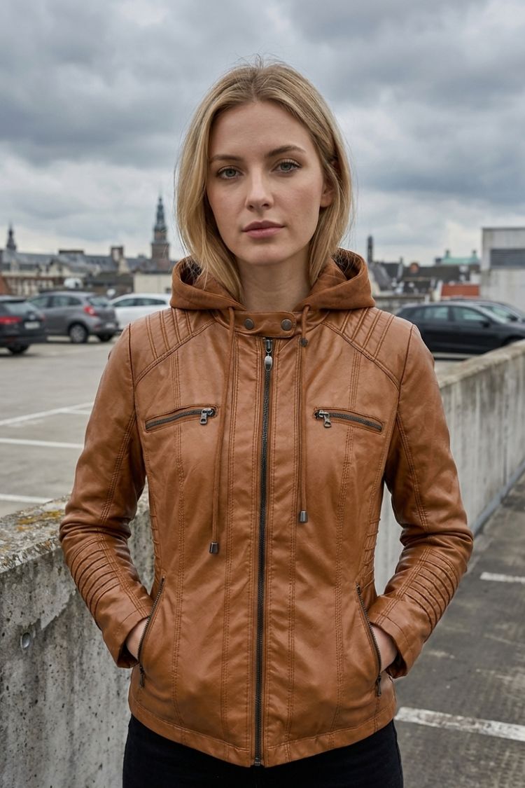Damen Kapuzenjacke | Taillierte Silhouette