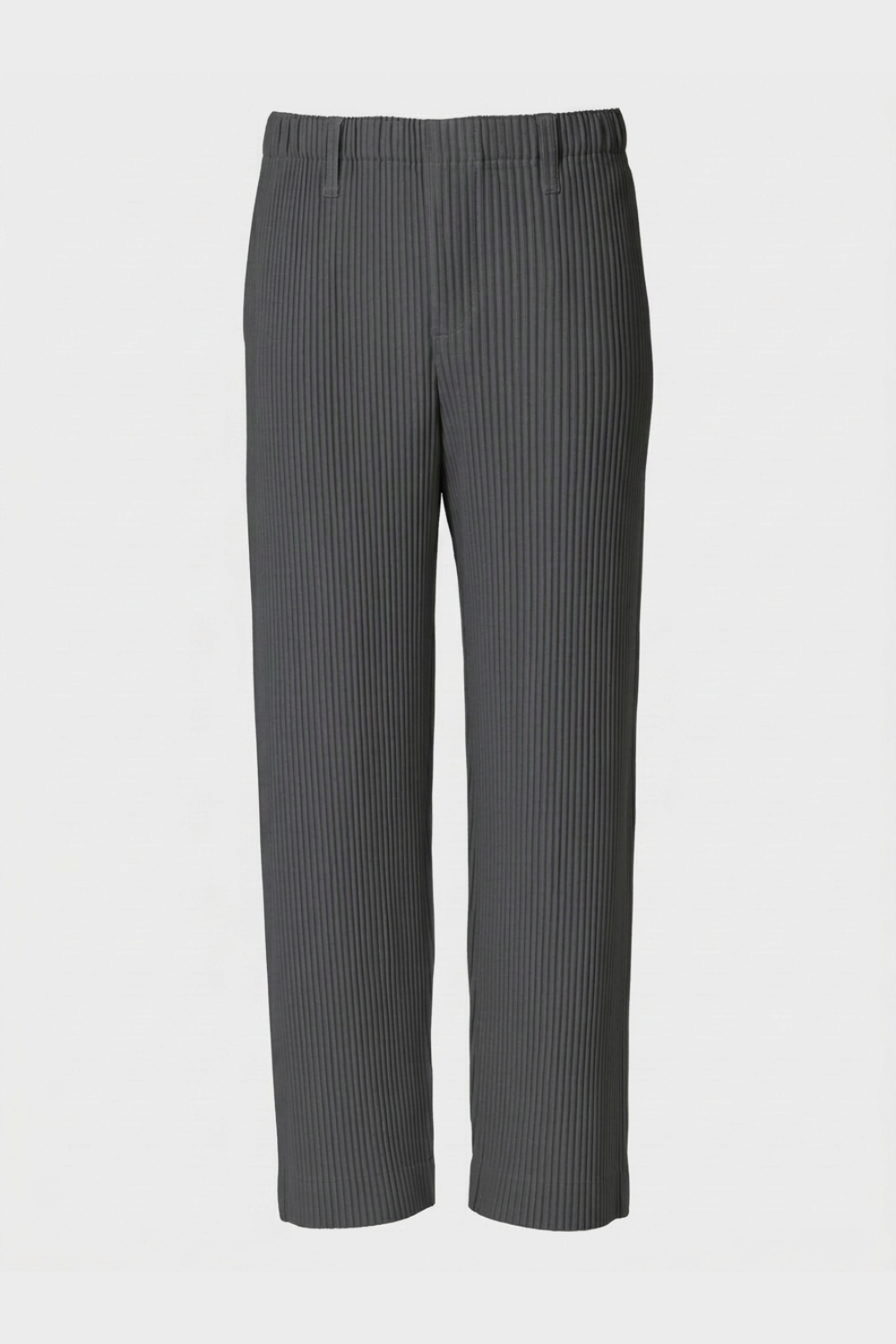 Herren Gummibund Stoffhose Rippstruktur