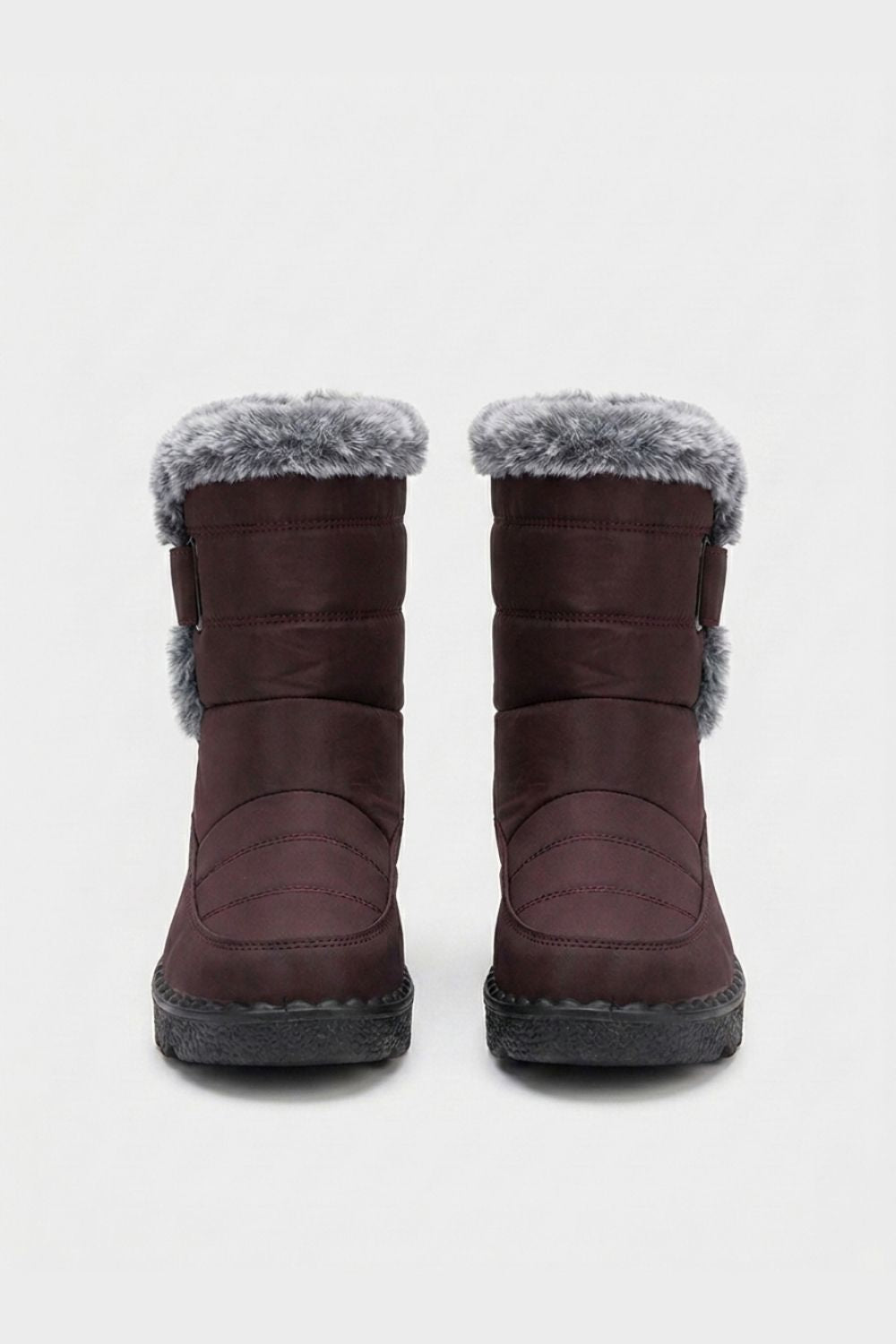 Damen Winterboots | Strukturierter Schaftrand