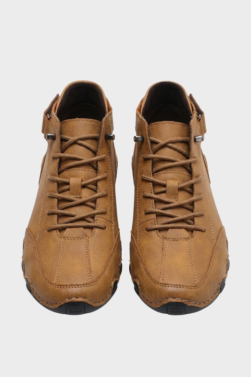 Herren Komfort Sneaker – Casual Schuhe mit Schnürung