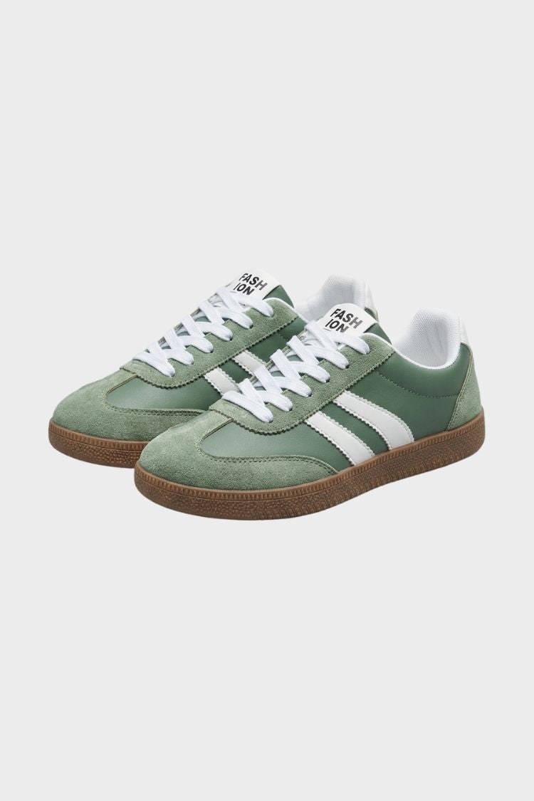 Damen Retro-Sneaker | Kontraststreifen-Design