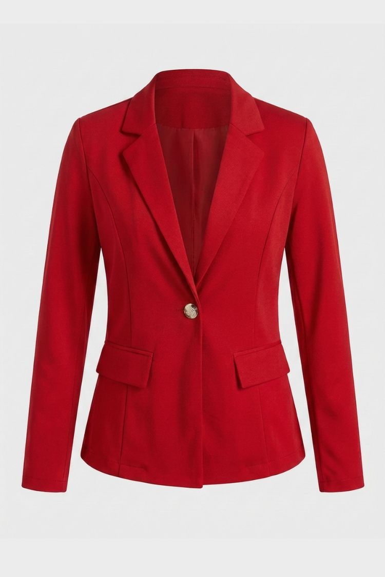 Damen Longline-Blazer | Tailliertes Reversdesign