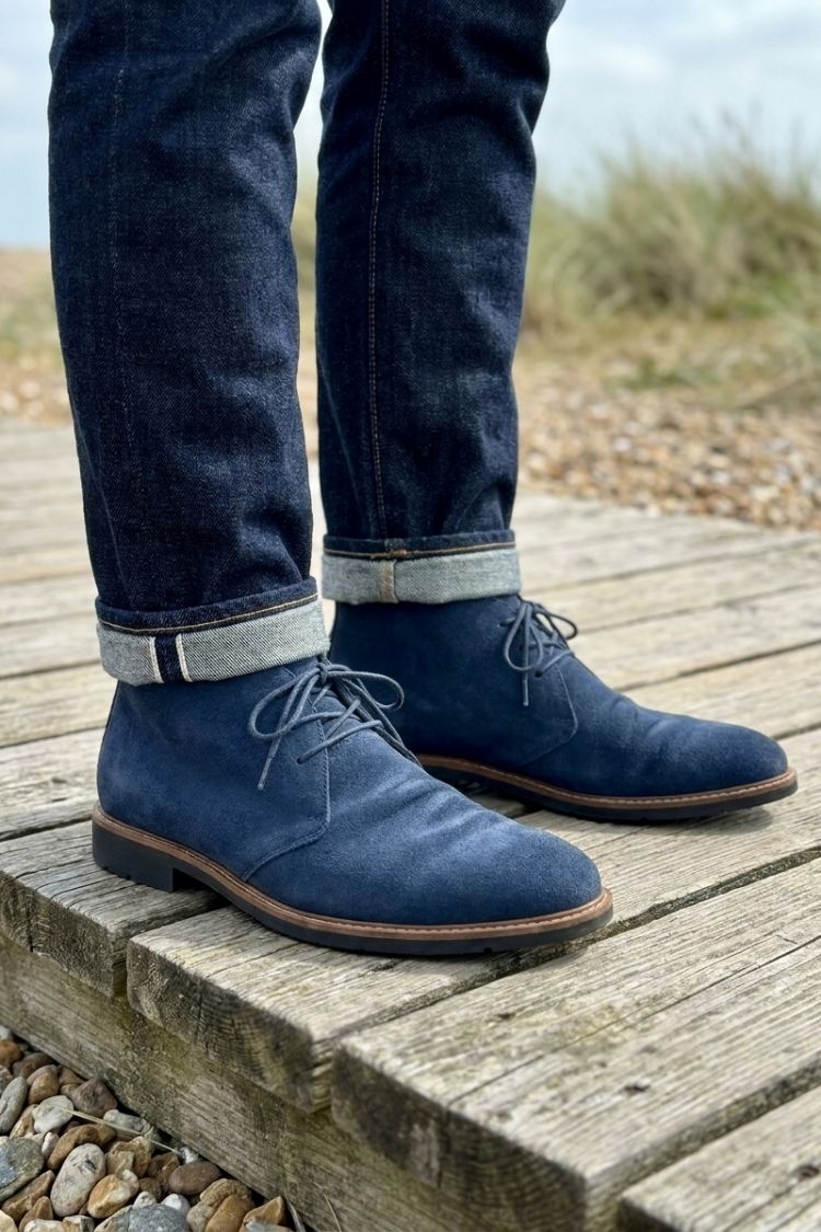 Herren Chukka Boots | Schnürdesign