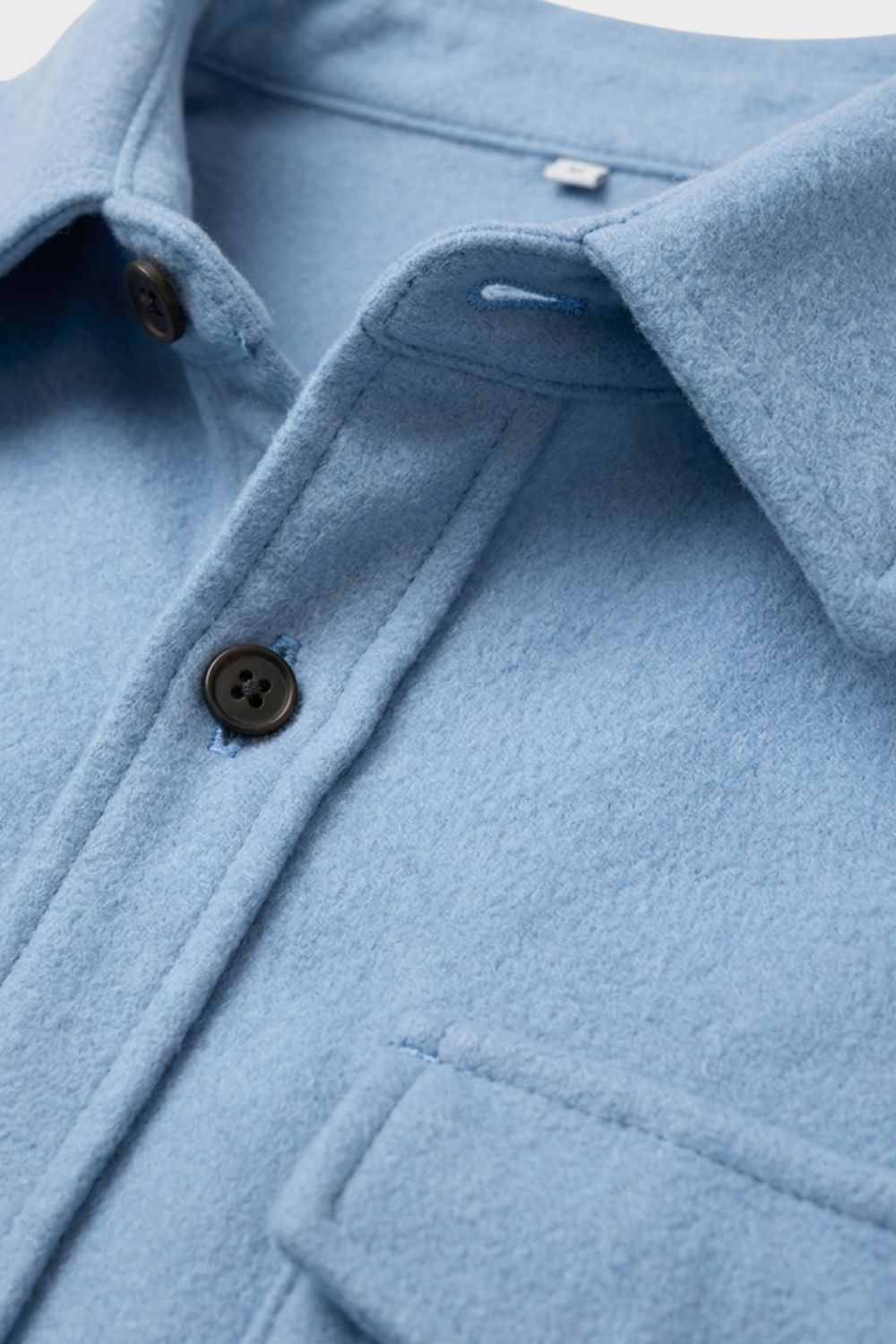 Herren Overshirt-Jacke | Knopfleiste & Brusttaschen