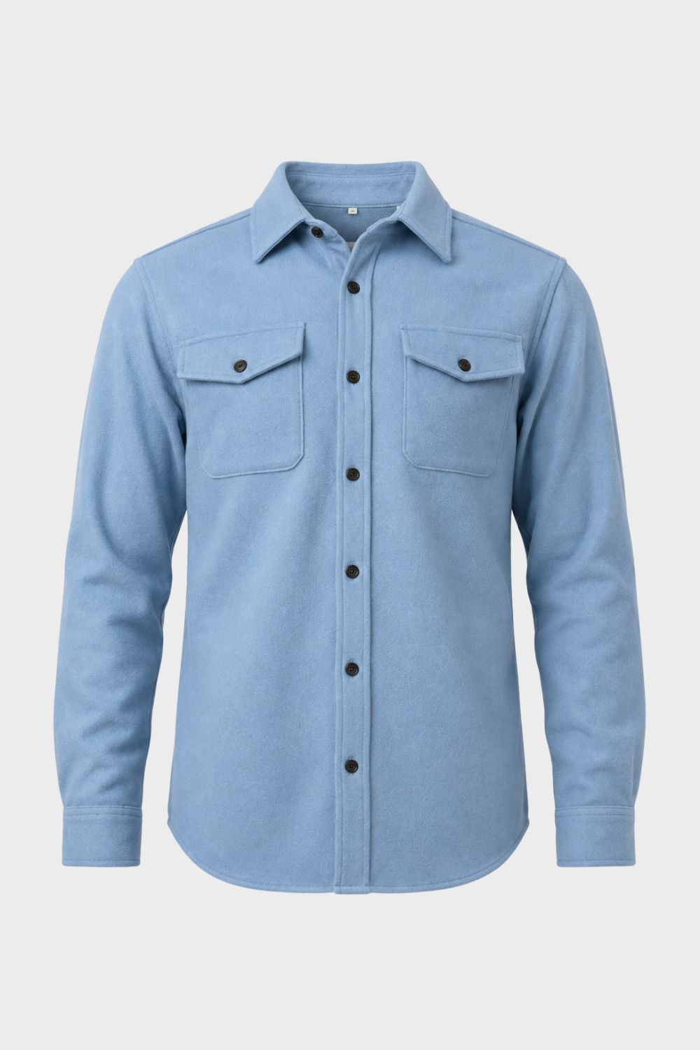 Herren Overshirt-Jacke | Knopfleiste & Brusttaschen