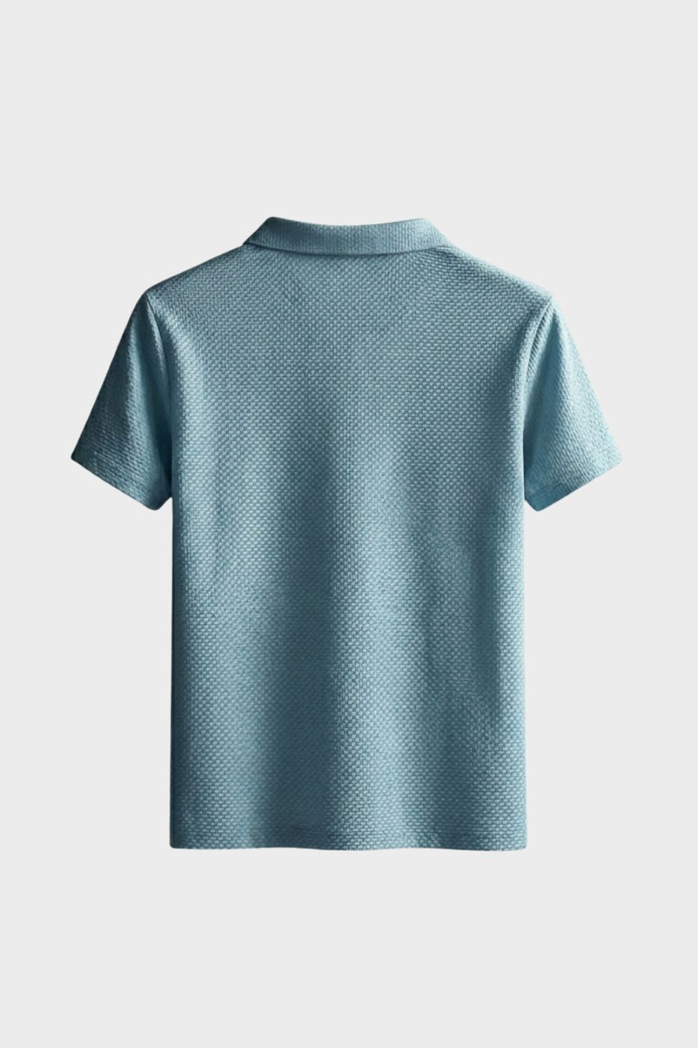 Herren Poloshirt Kurzarm Knopfleiste – Profil-Ansicht