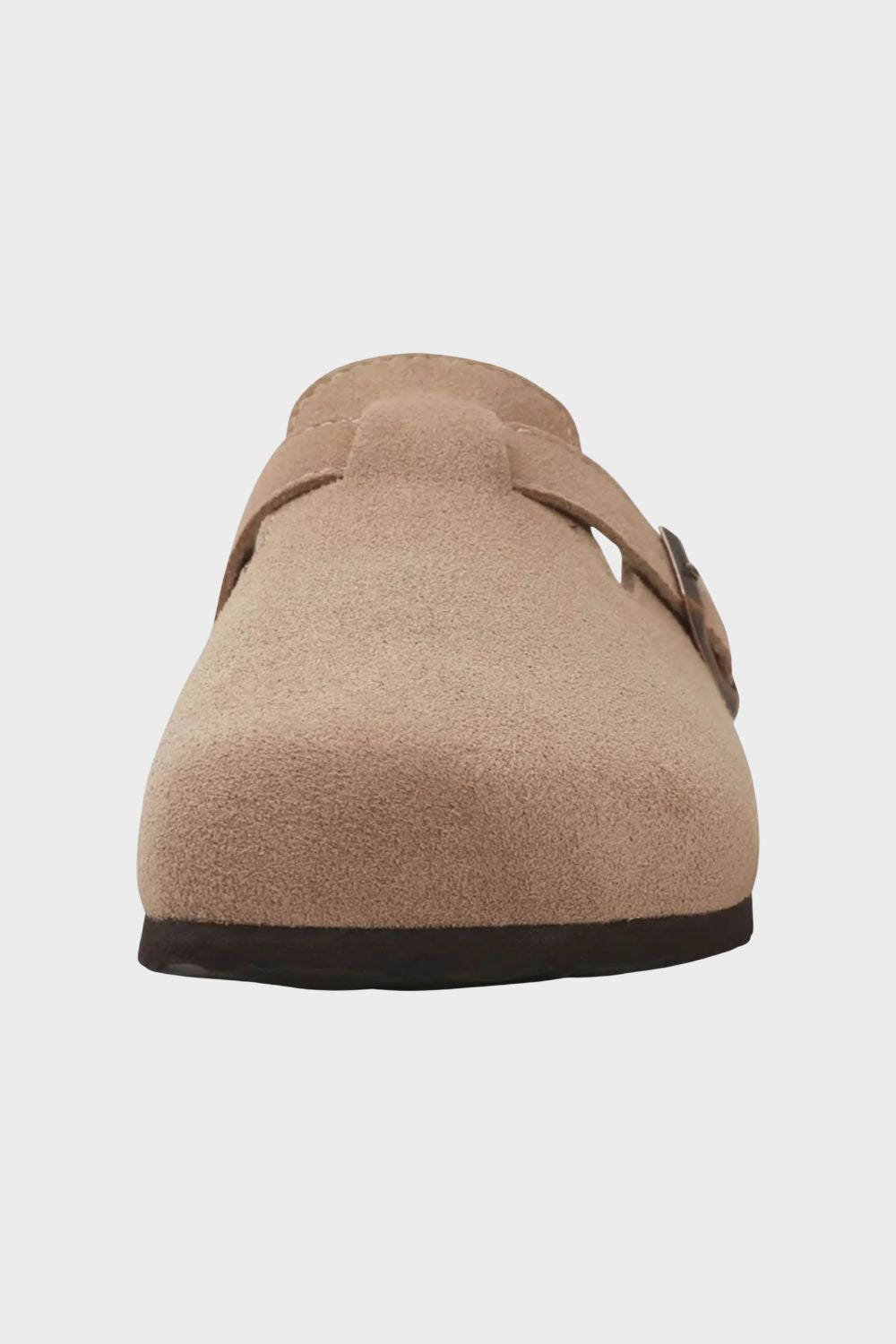 Damen Clogs Pantoletten Schnalle – Profil-Ansicht