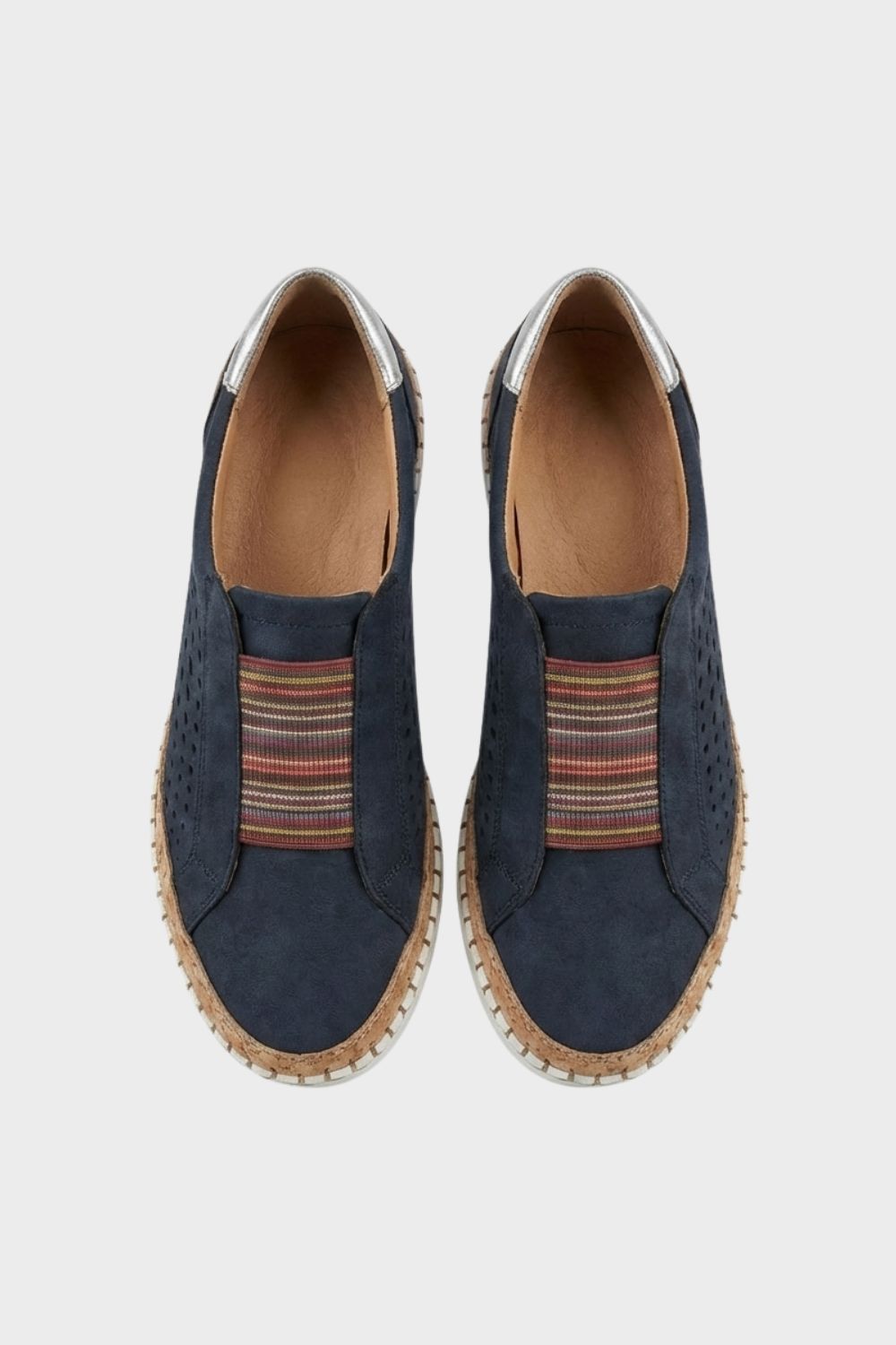 Damen Slipper Halbschuhe Lochmuster – Lifestyle-Look