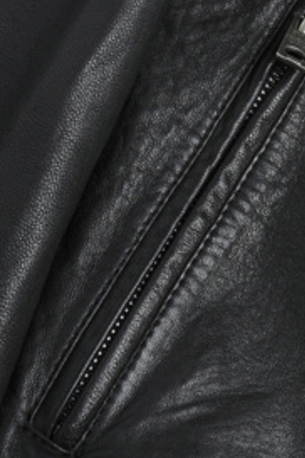 Herren Bikerjacke Leder Stehkragen – Größentabelle
