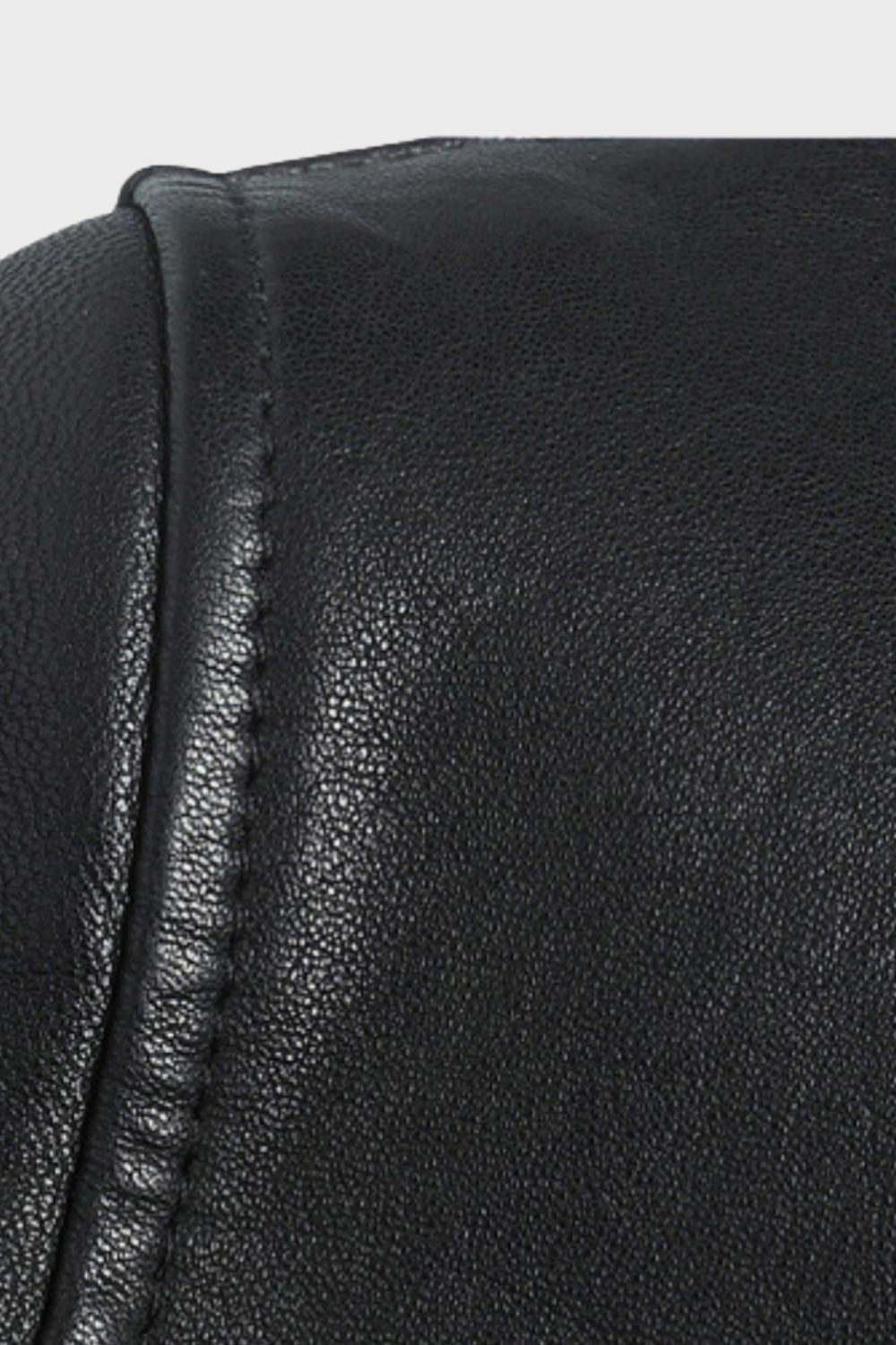 Herren Bikerjacke Leder Stehkragen – Farb-Übersicht